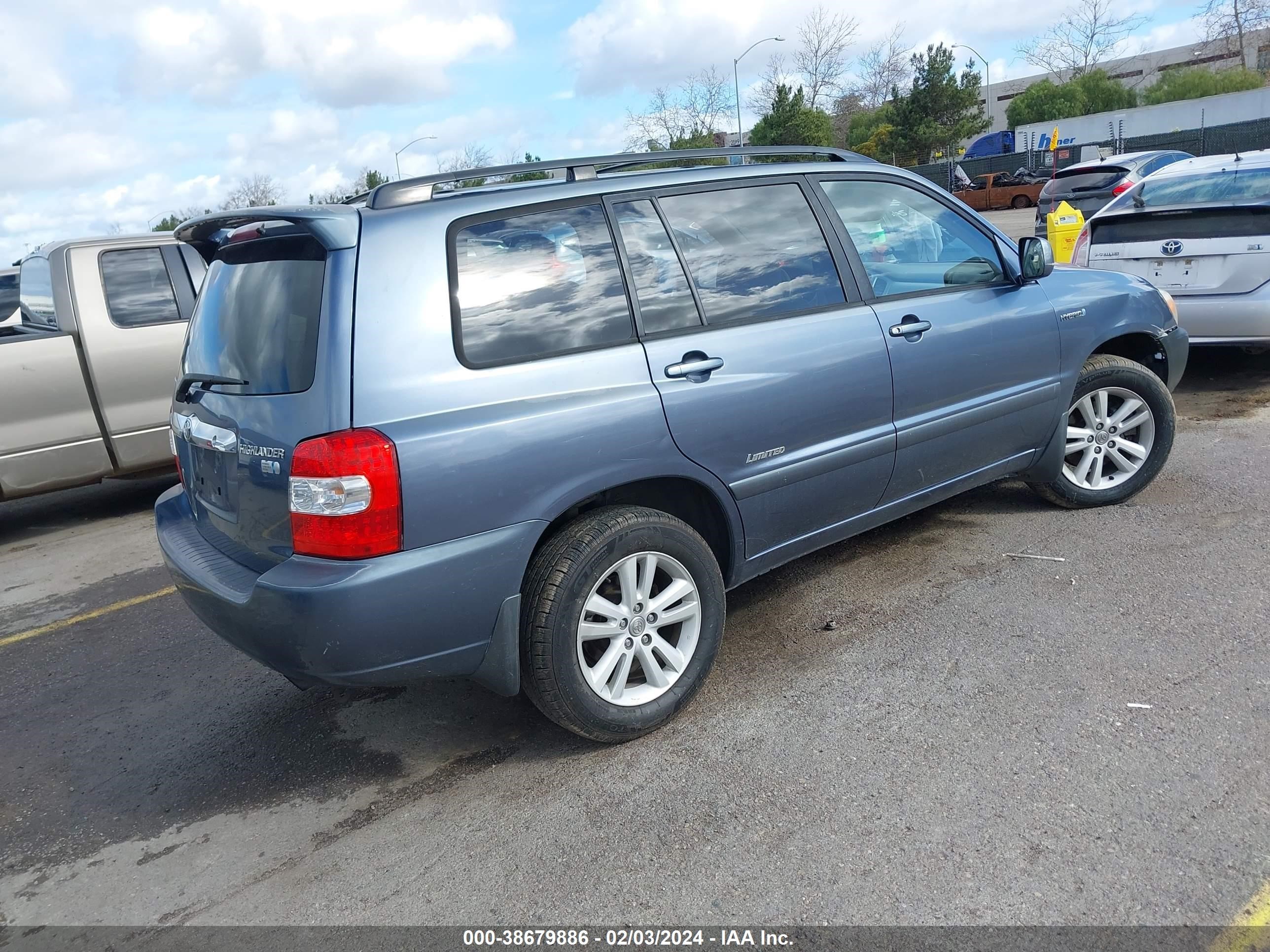 Photo 3 VIN: JTEGW21A570019634 - TOYOTA HIGHLANDER 