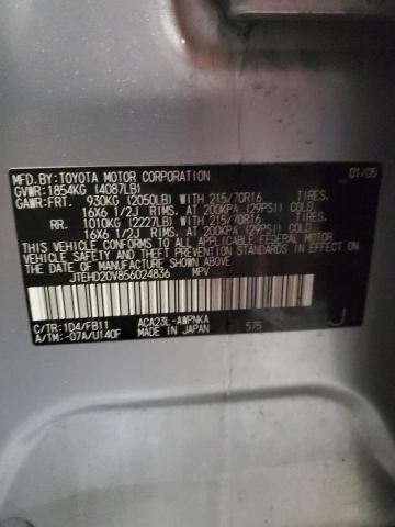 Photo 12 VIN: JTEHD20V856024836 - TOYOTA RAV4 