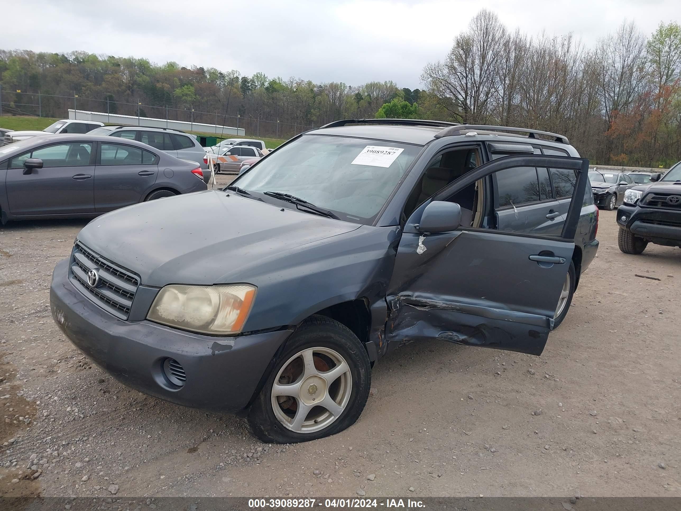 Photo 1 VIN: JTEHD21A220014250 - TOYOTA HIGHLANDER 