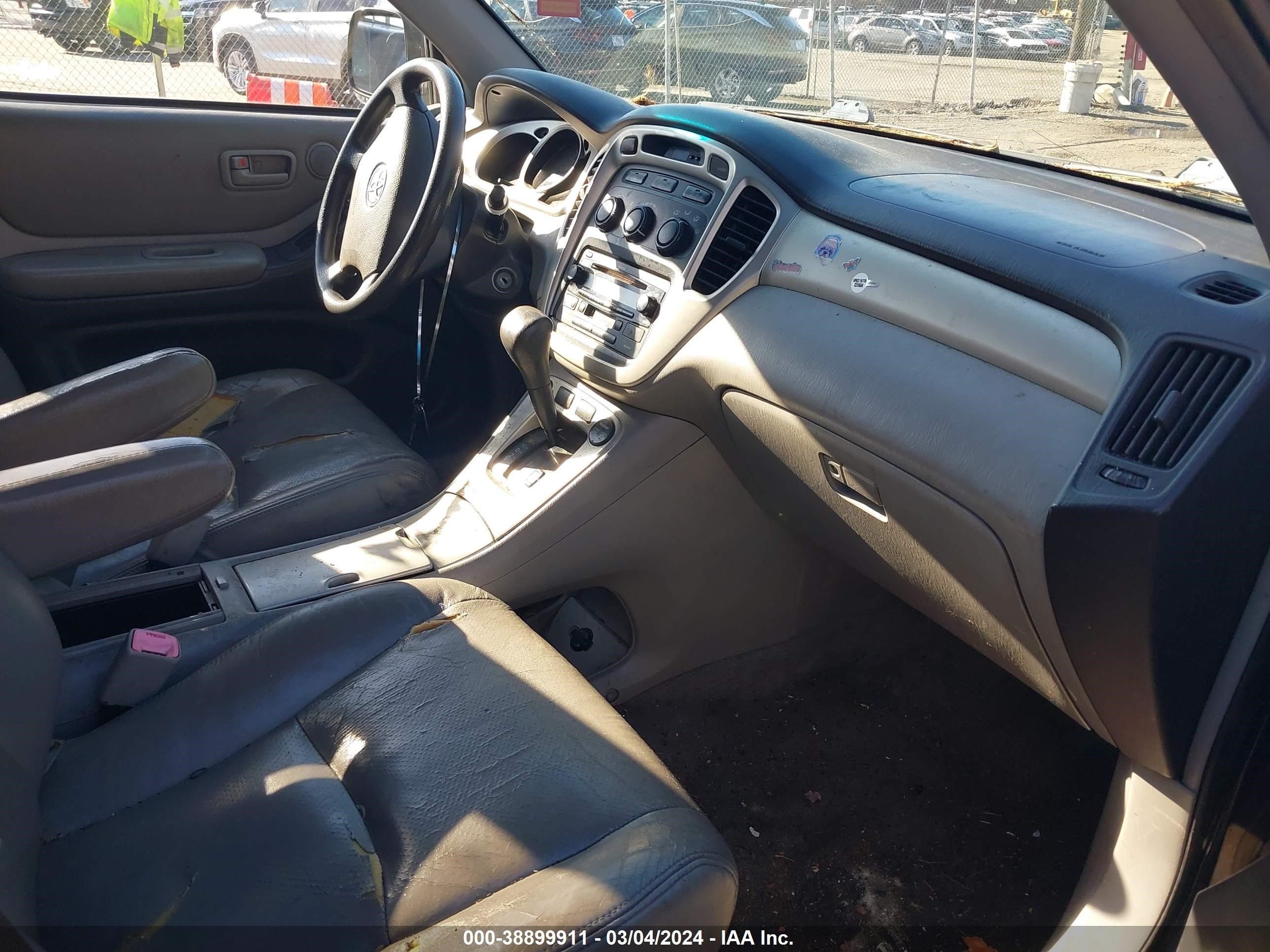 Photo 4 VIN: JTEHD21A950033706 - TOYOTA HIGHLANDER 