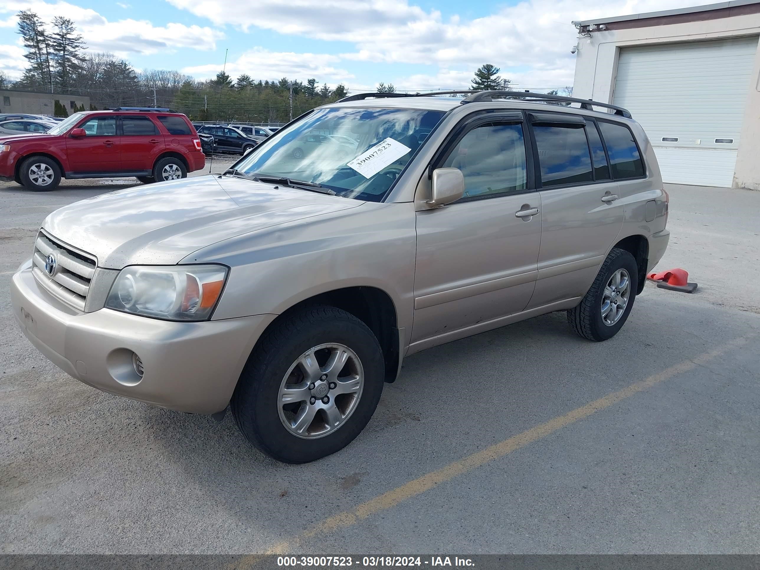 Photo 1 VIN: JTEHD21A960044173 - TOYOTA HIGHLANDER 