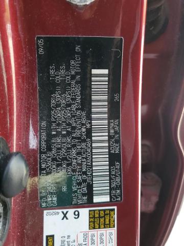 Photo 12 VIN: JTEHD21AX60040469 - TOYOTA HIGHLANDER 