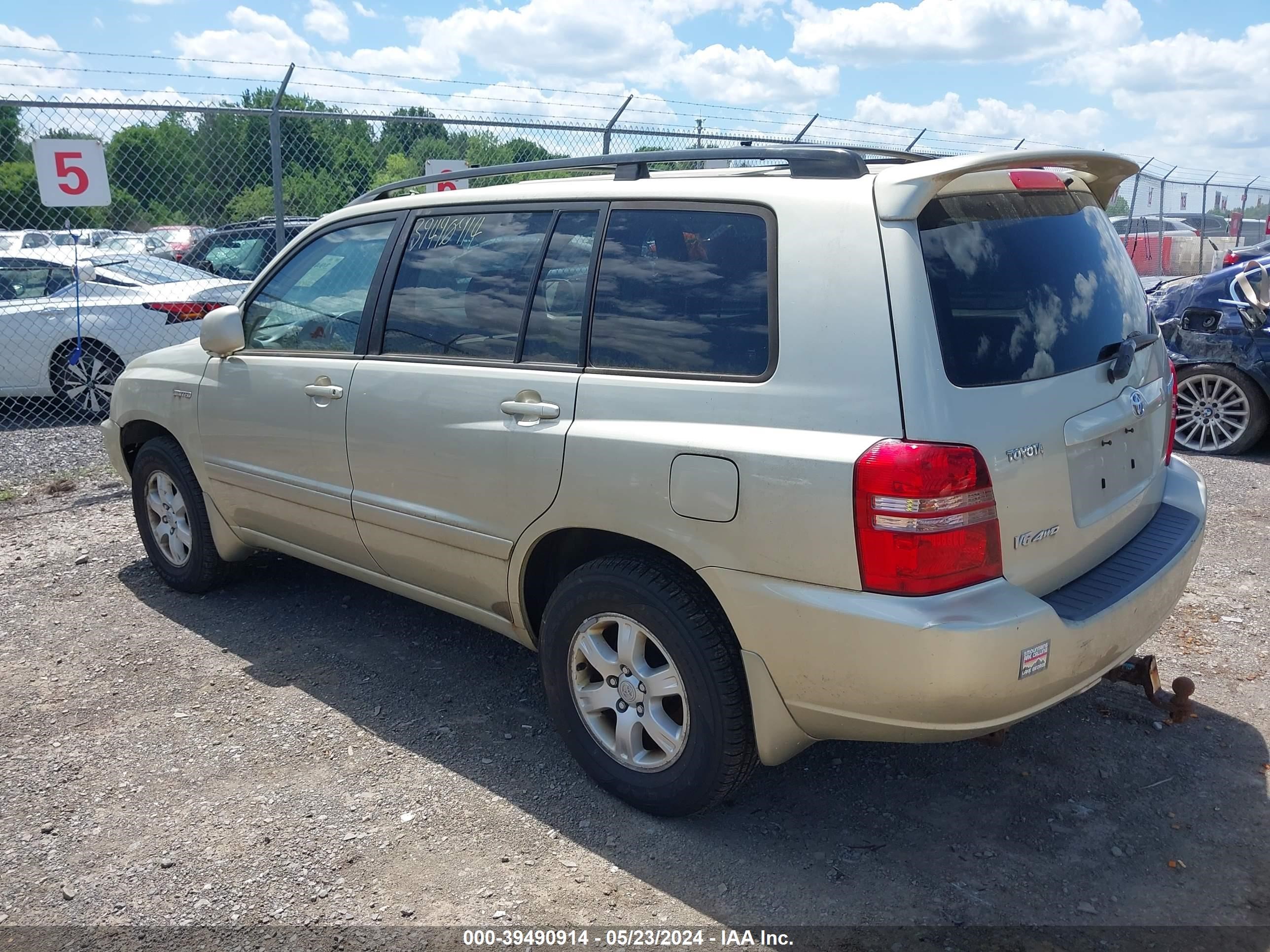 Photo 2 VIN: JTEHF21A030145236 - TOYOTA HIGHLANDER 