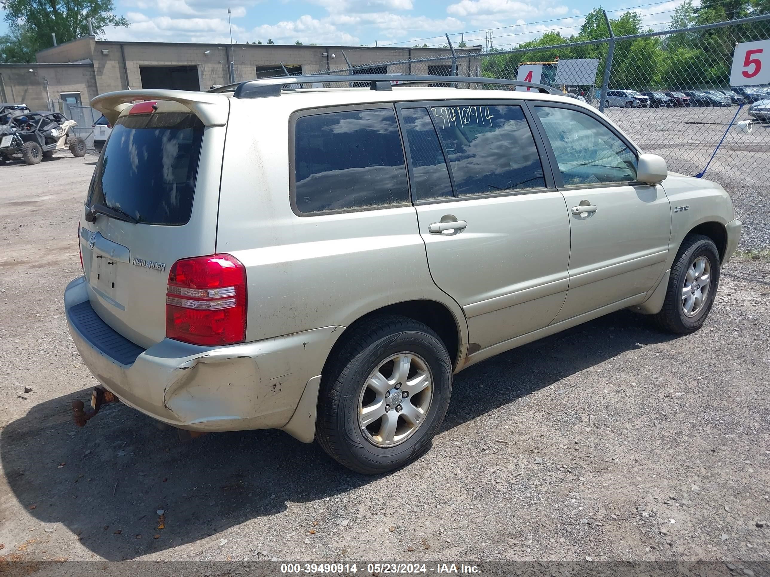 Photo 3 VIN: JTEHF21A030145236 - TOYOTA HIGHLANDER 