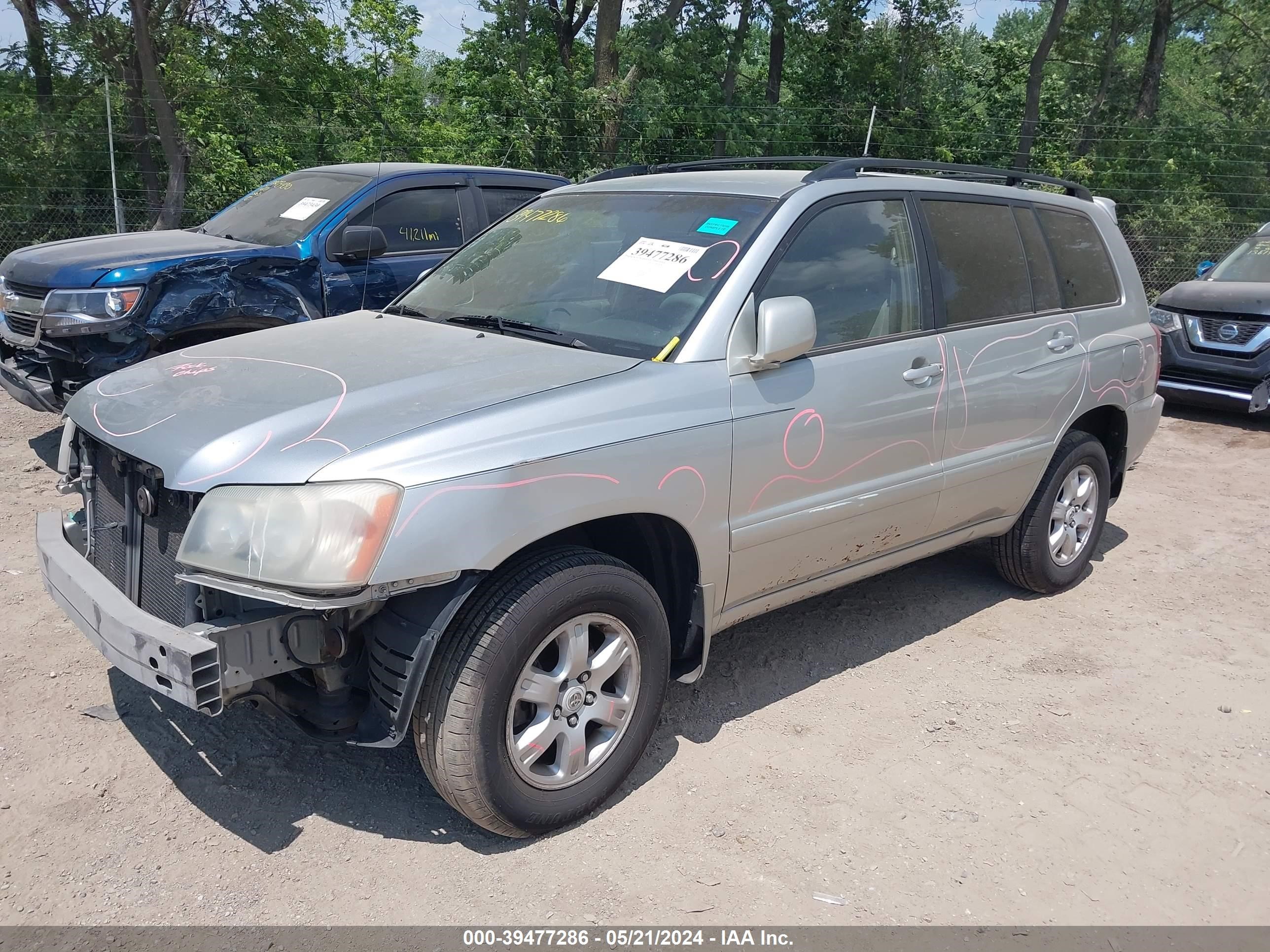 Photo 1 VIN: JTEHF21A110003121 - TOYOTA HIGHLANDER 