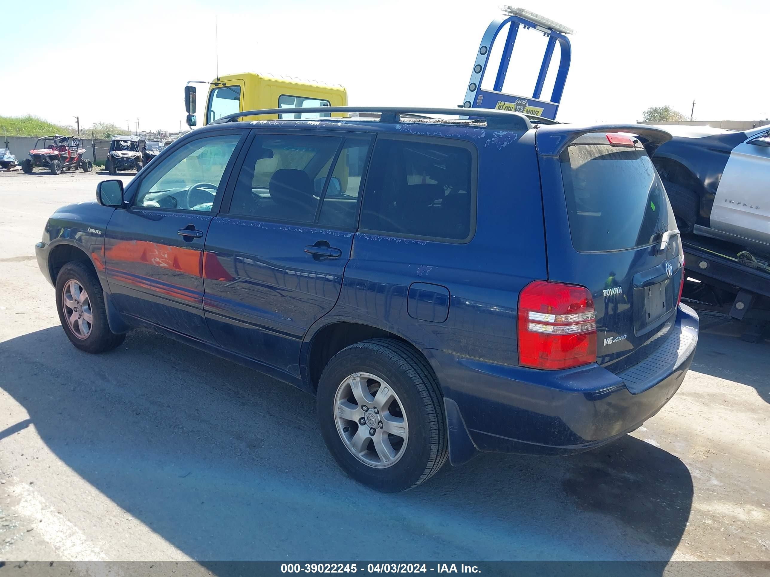 Photo 2 VIN: JTEHF21A120050182 - TOYOTA HIGHLANDER 