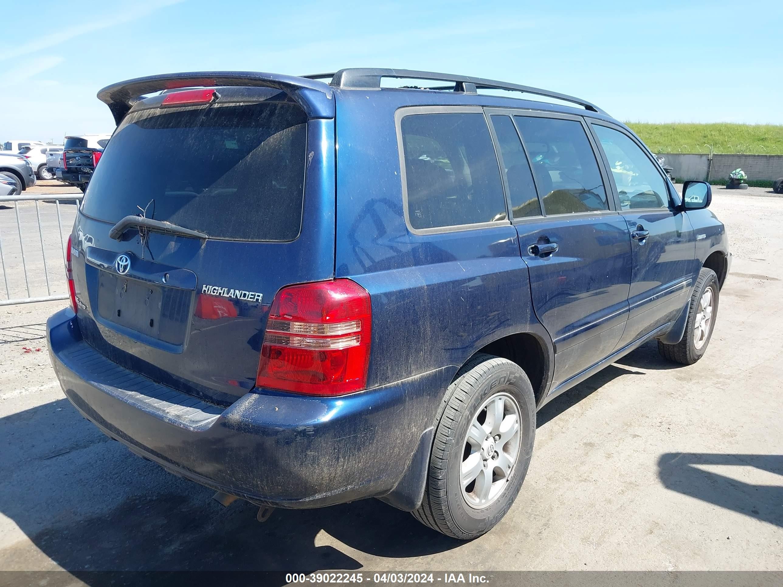 Photo 3 VIN: JTEHF21A120050182 - TOYOTA HIGHLANDER 