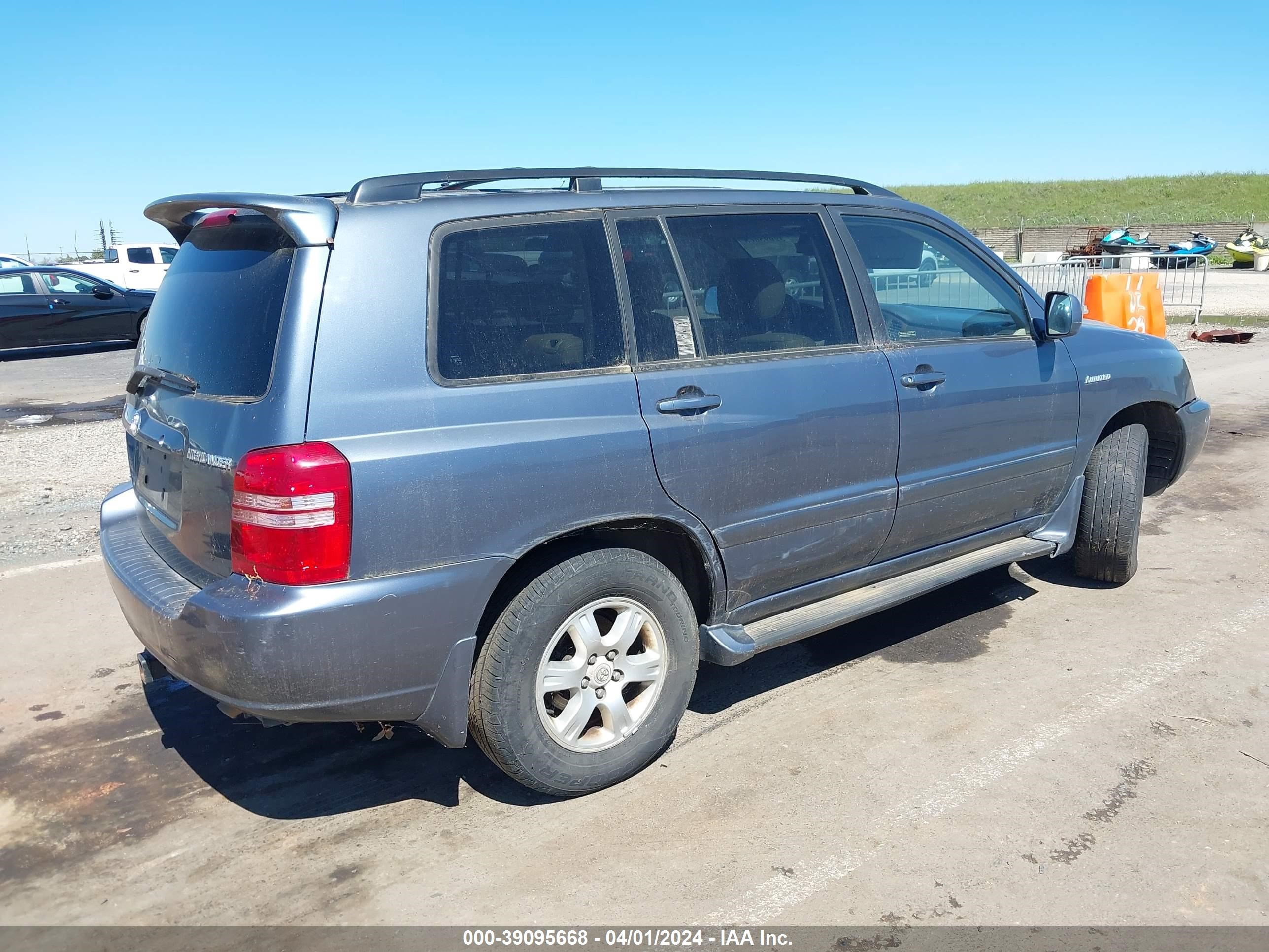 Photo 3 VIN: JTEHF21A120075485 - TOYOTA HIGHLANDER 