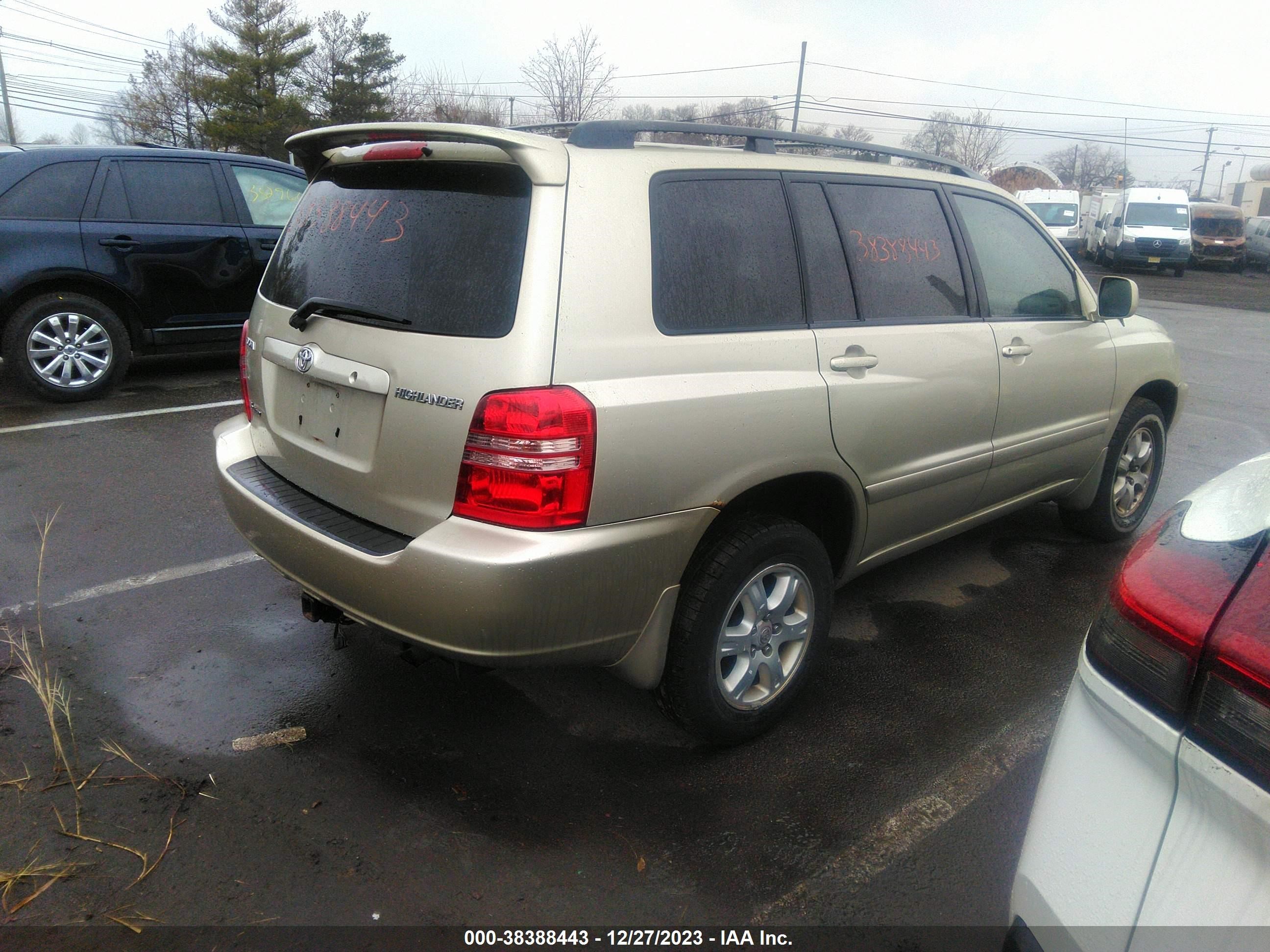 Photo 3 VIN: JTEHF21A130149280 - TOYOTA HIGHLANDER 