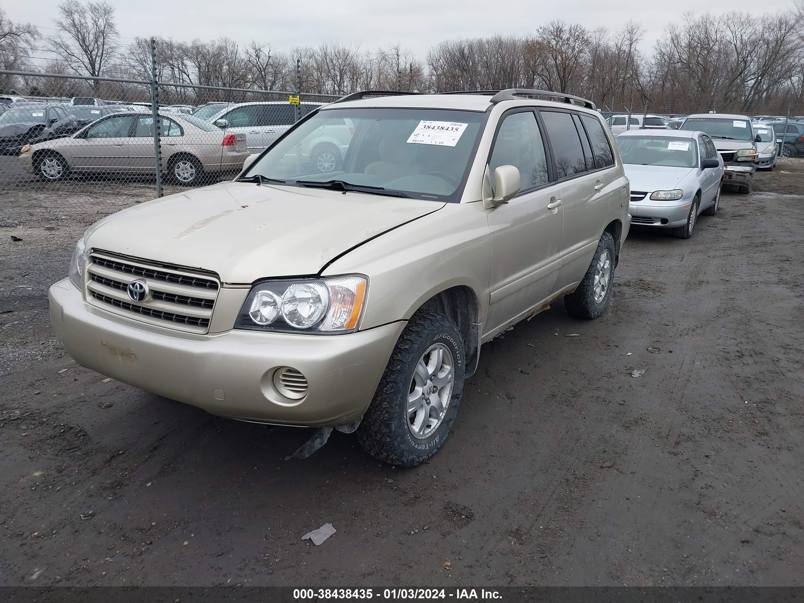 Photo 1 VIN: JTEHF21A210037018 - TOYOTA HIGHLANDER 