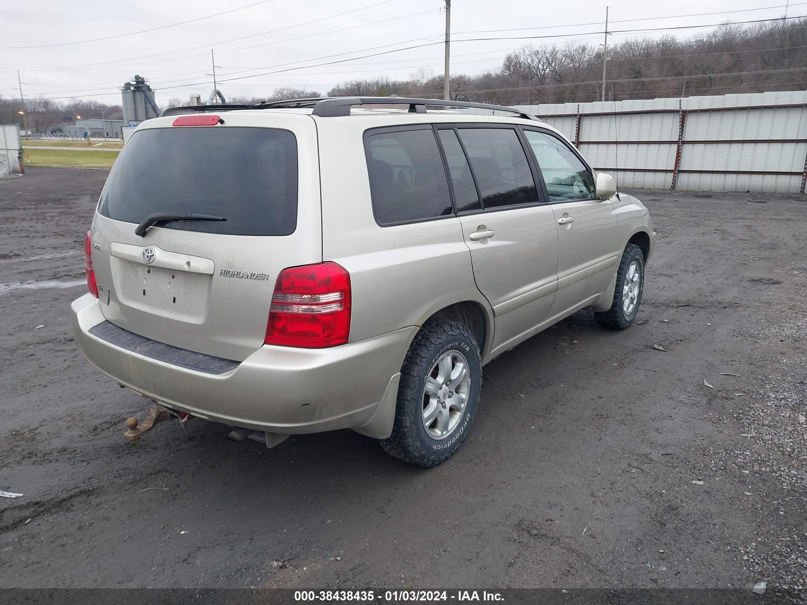 Photo 3 VIN: JTEHF21A210037018 - TOYOTA HIGHLANDER 