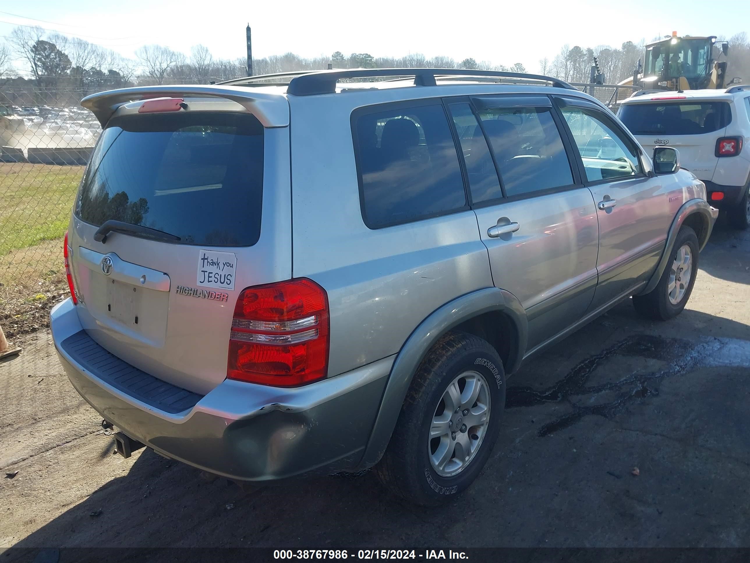 Photo 3 VIN: JTEHF21A310009079 - TOYOTA HIGHLANDER 