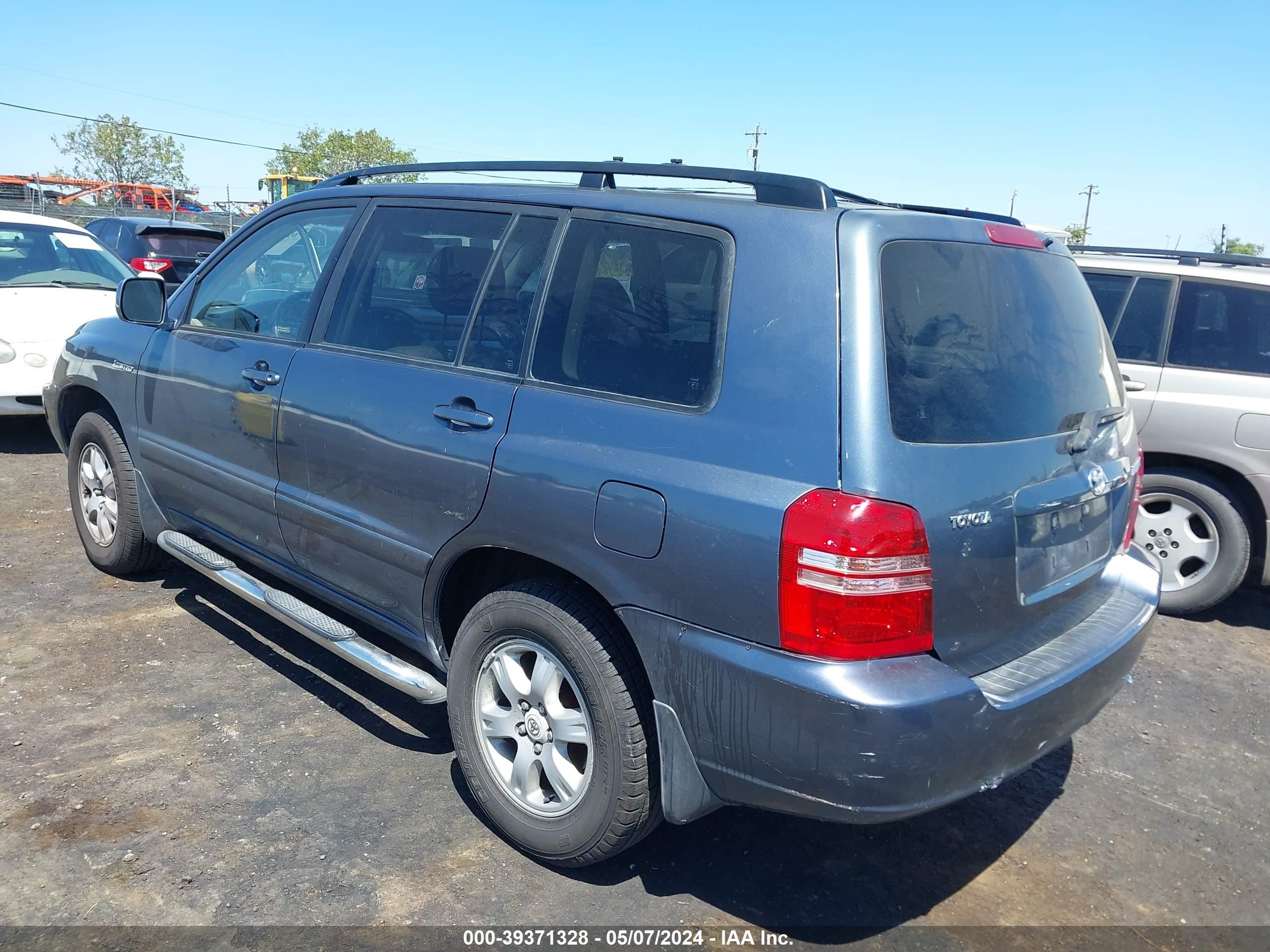 Photo 2 VIN: JTEHF21A430111445 - TOYOTA HIGHLANDER 