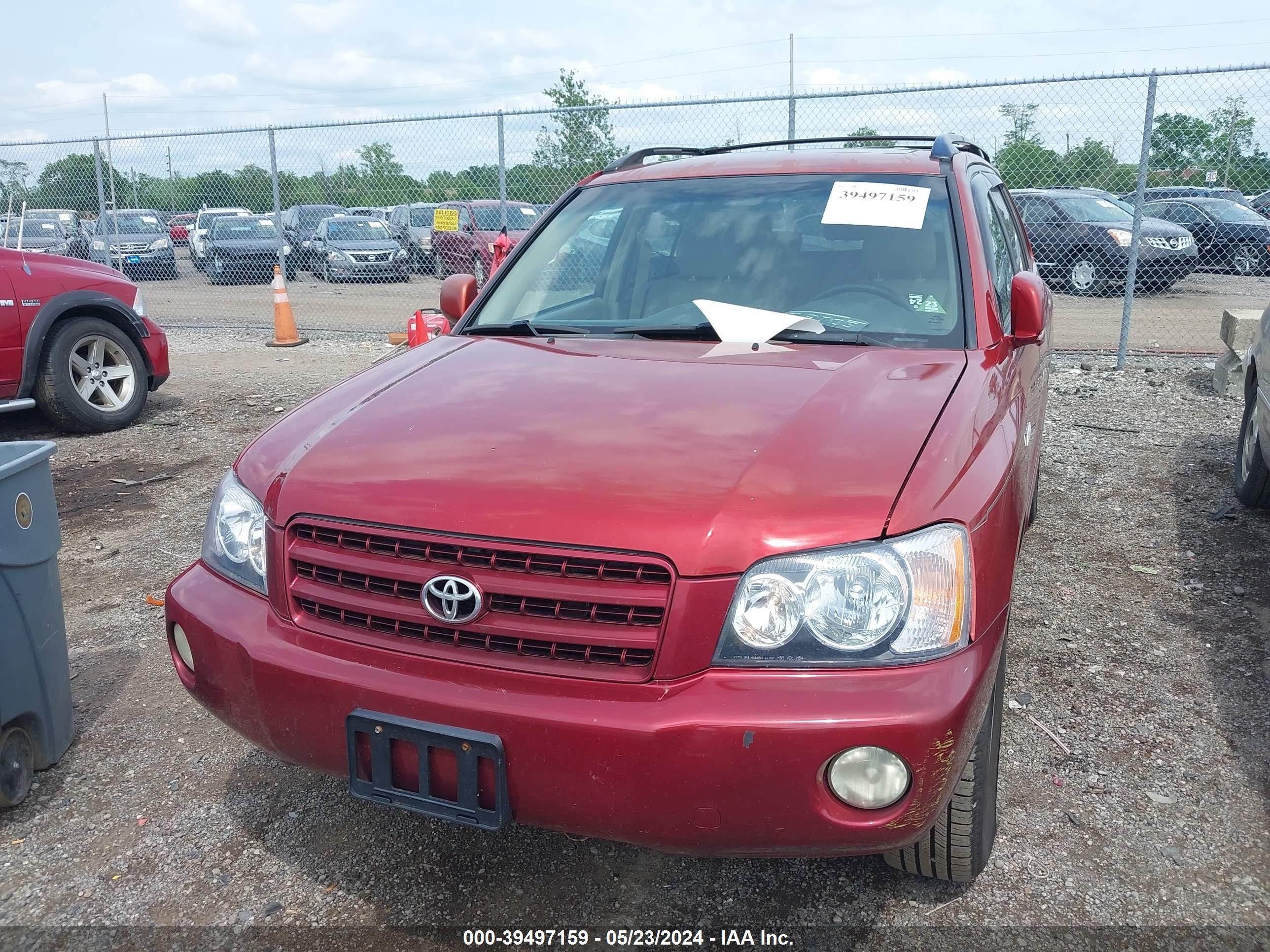 Photo 5 VIN: JTEHF21A430116340 - TOYOTA HIGHLANDER 