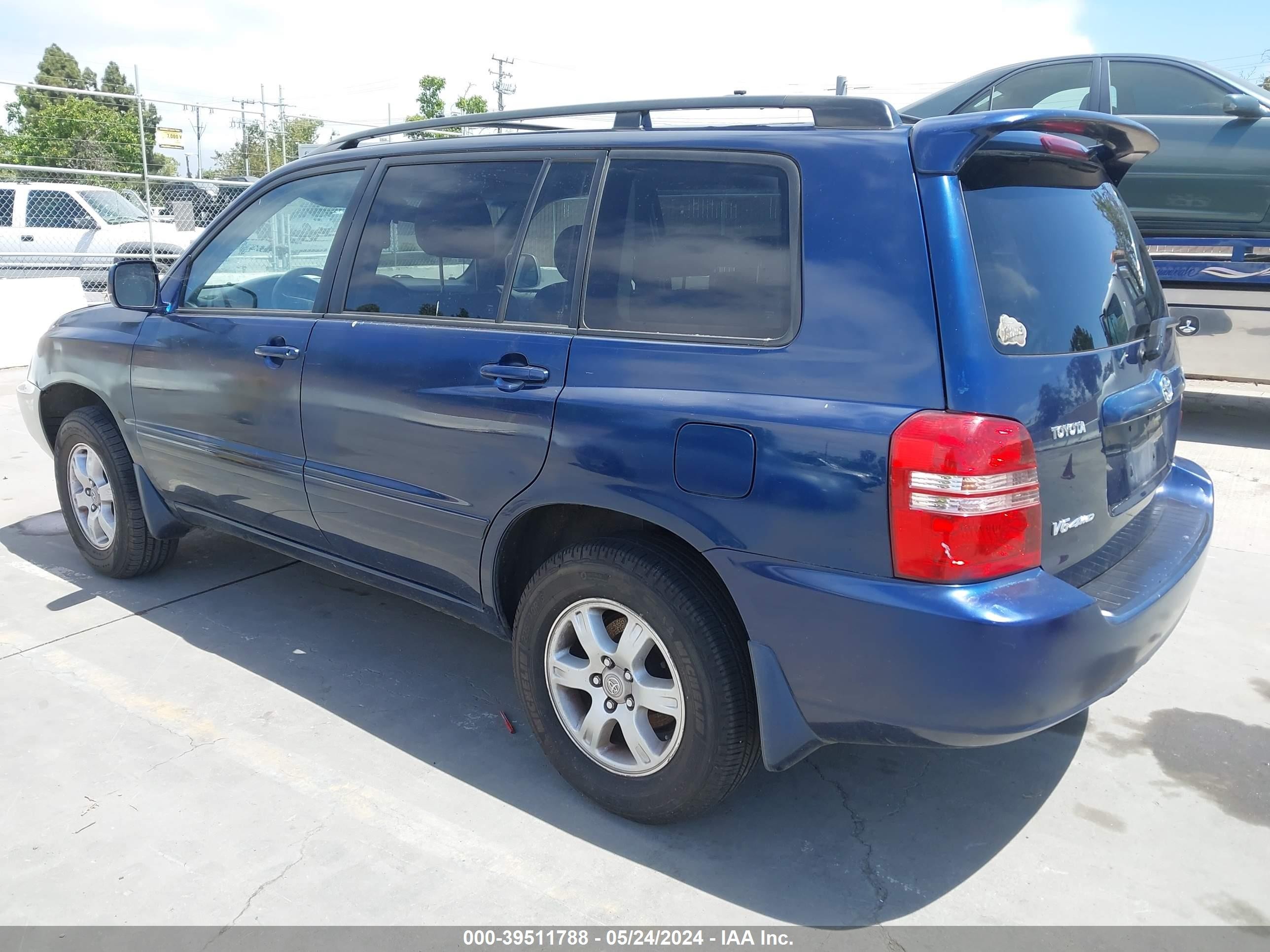 Photo 2 VIN: JTEHF21A630136993 - TOYOTA HIGHLANDER 