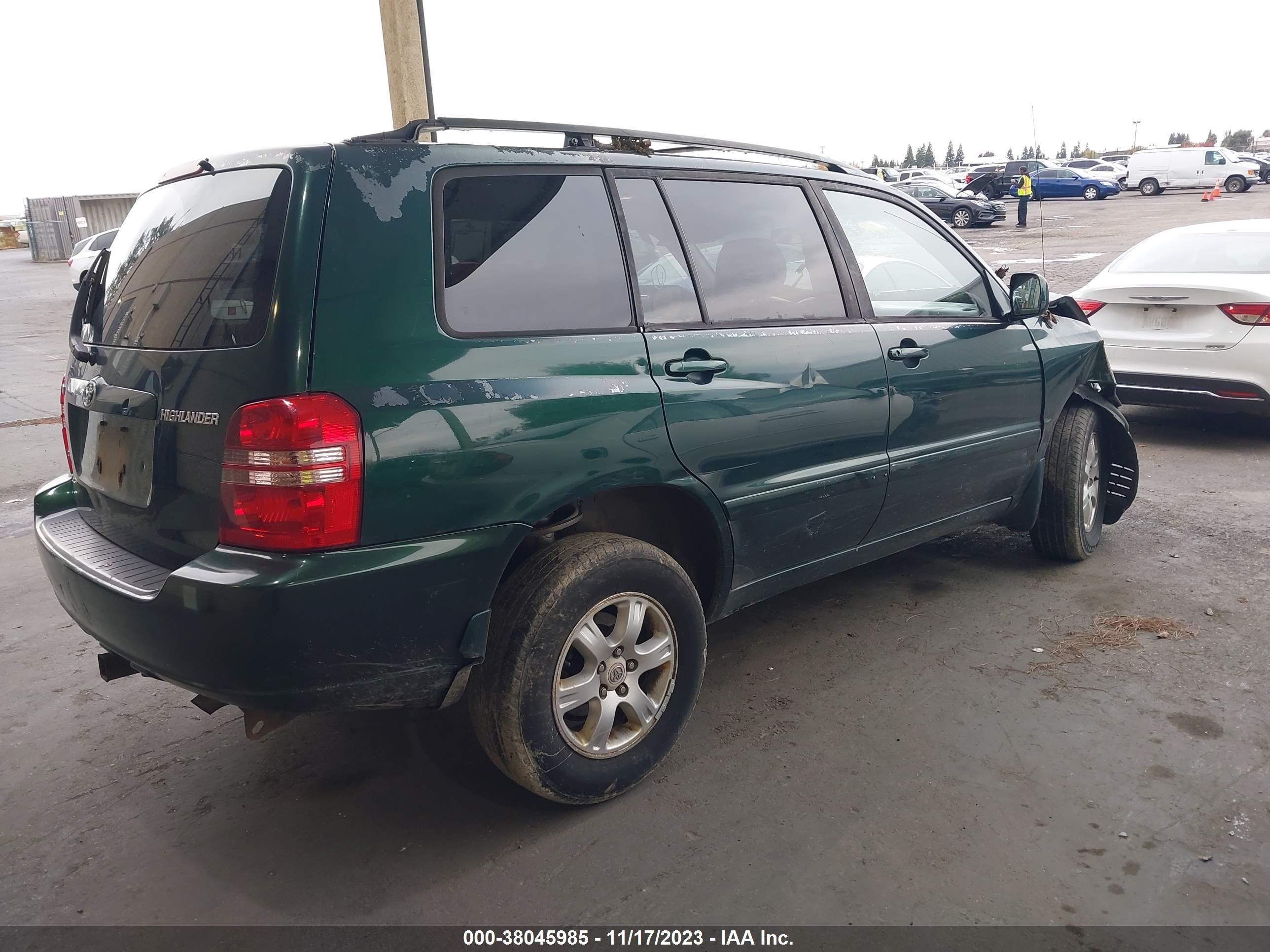 Photo 3 VIN: JTEHF21A630141546 - TOYOTA HIGHLANDER 