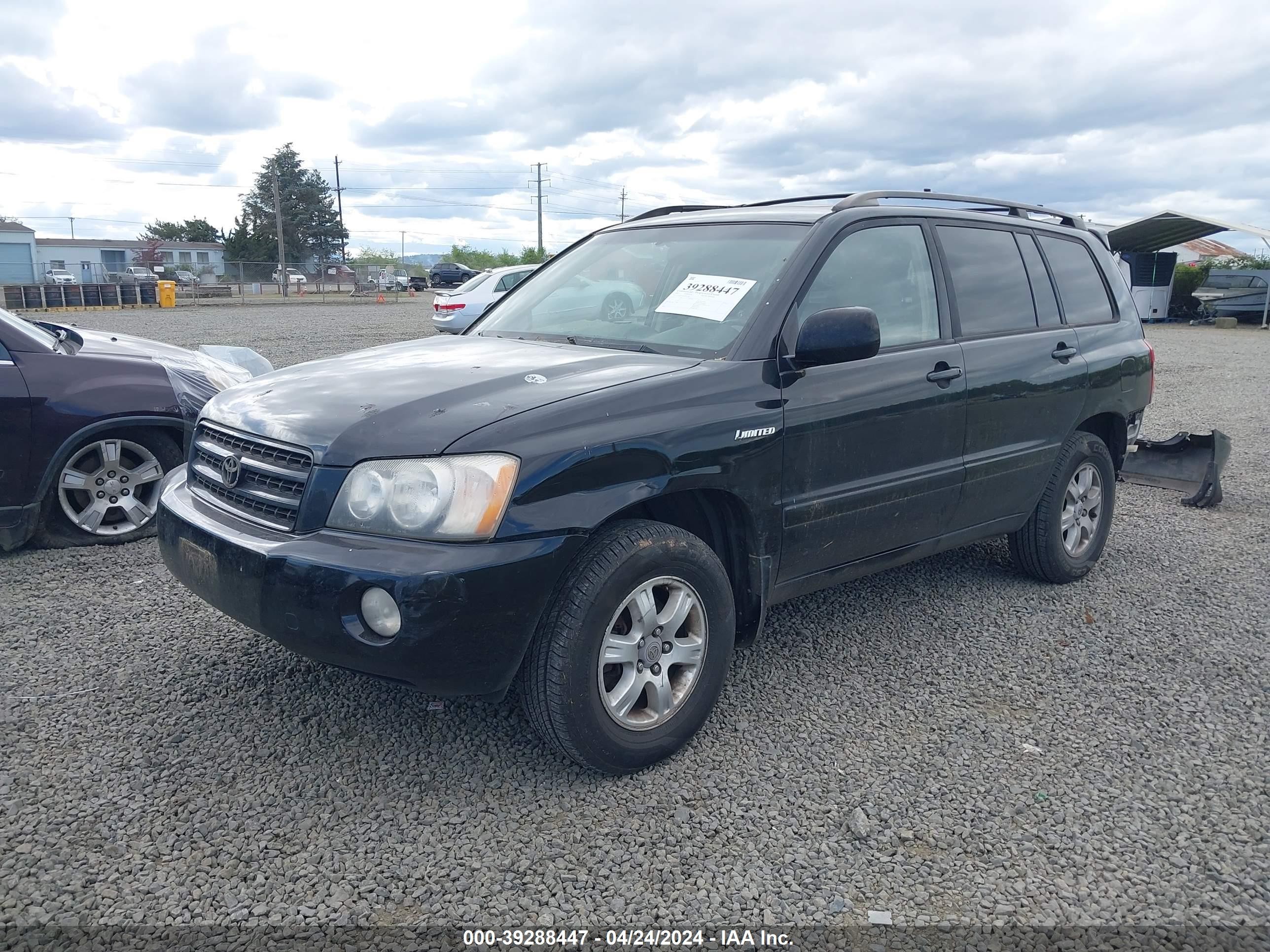 Photo 1 VIN: JTEHF21A630141966 - TOYOTA HIGHLANDER 