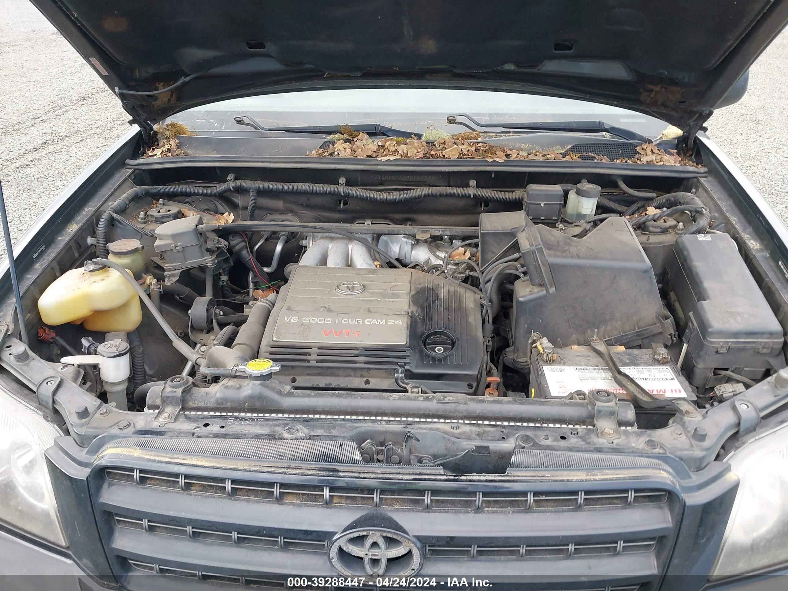 Photo 9 VIN: JTEHF21A630141966 - TOYOTA HIGHLANDER 