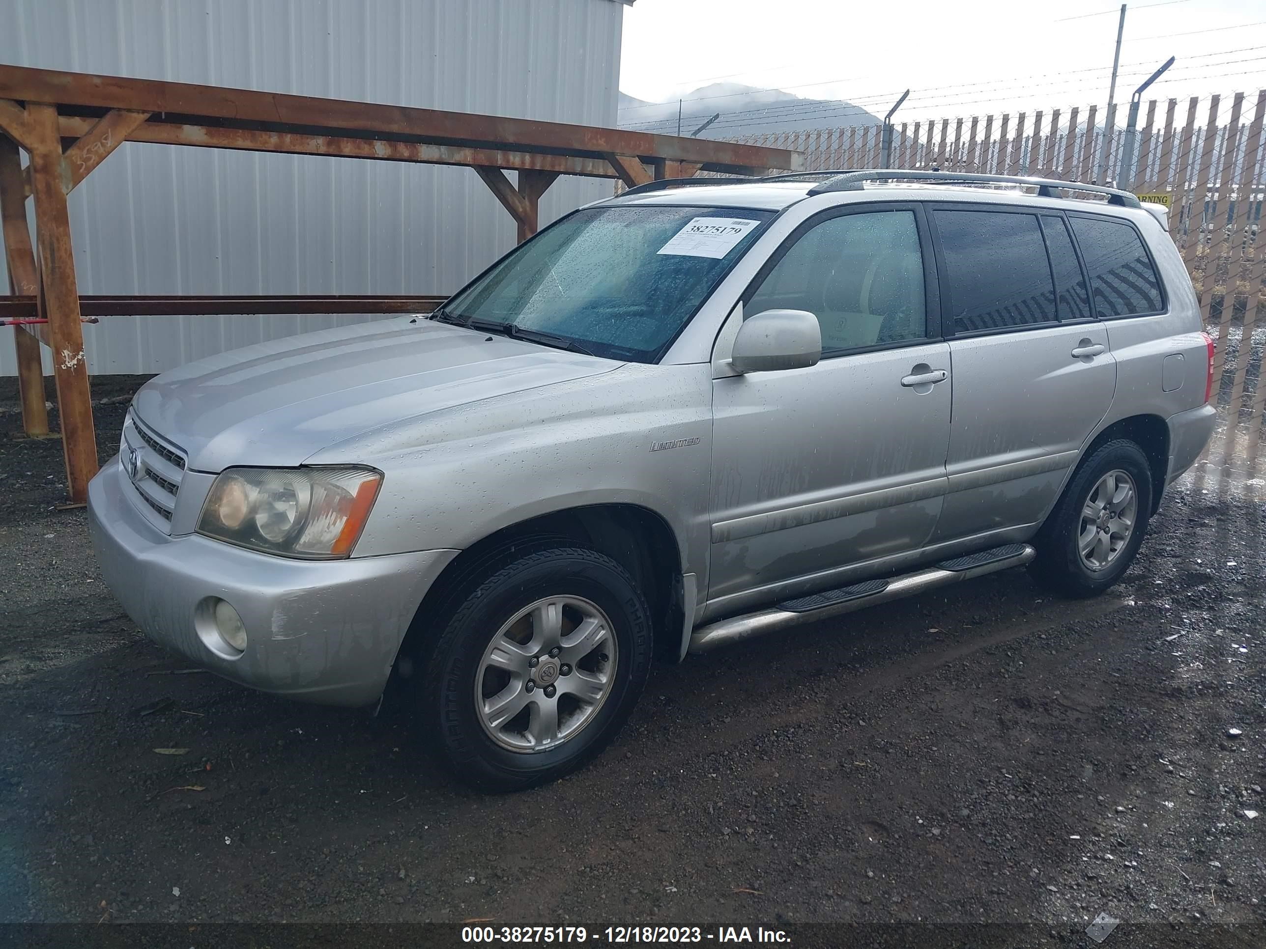 Photo 1 VIN: JTEHF21A710032316 - TOYOTA HIGHLANDER 