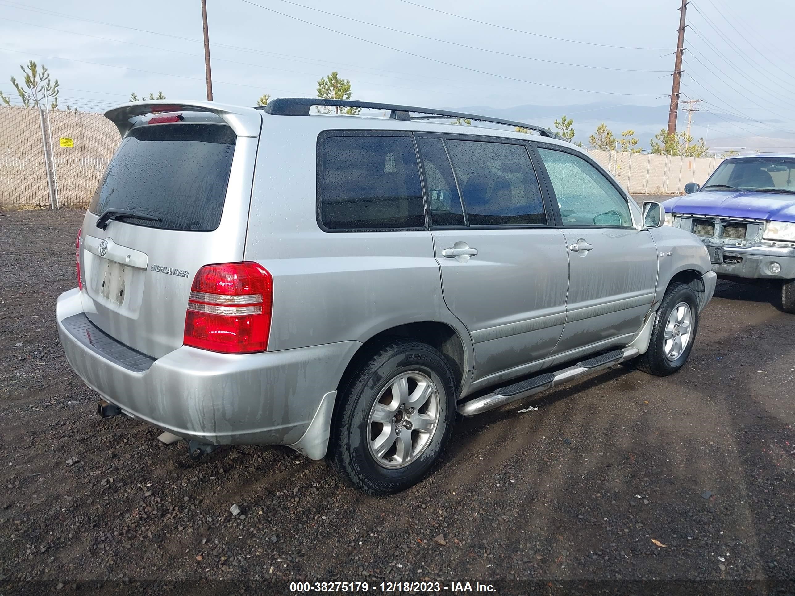 Photo 3 VIN: JTEHF21A710032316 - TOYOTA HIGHLANDER 