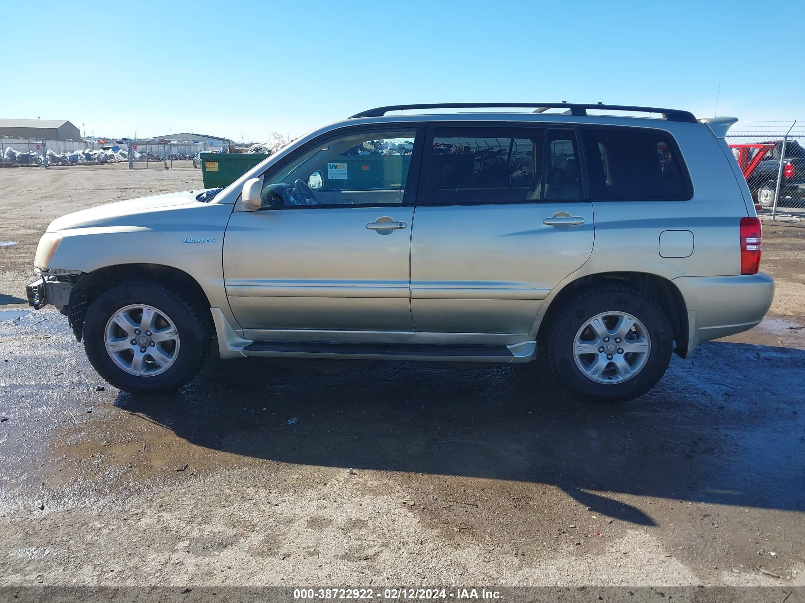 Photo 14 VIN: JTEHF21A730122746 - TOYOTA HIGHLANDER 