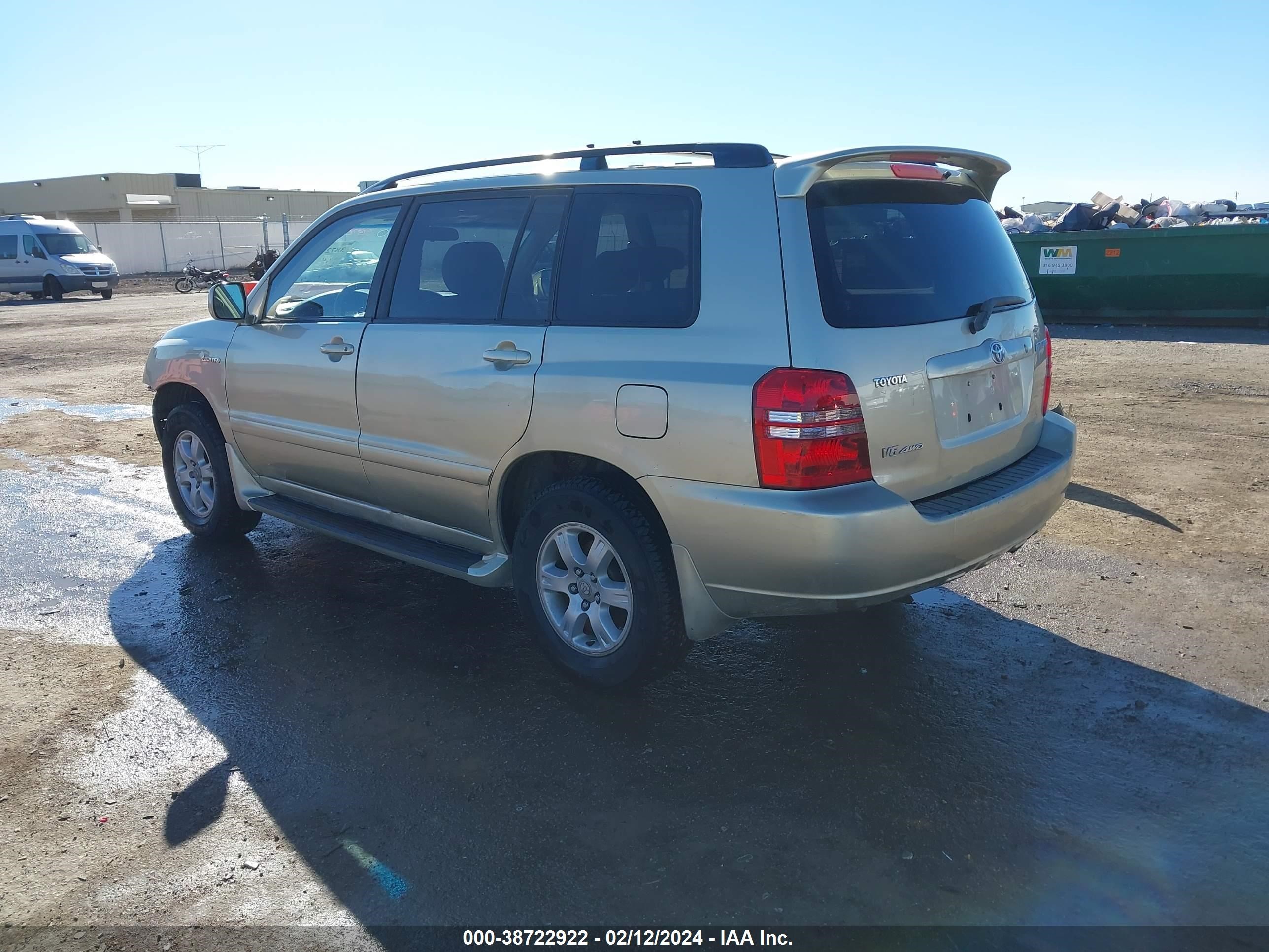 Photo 2 VIN: JTEHF21A730122746 - TOYOTA HIGHLANDER 