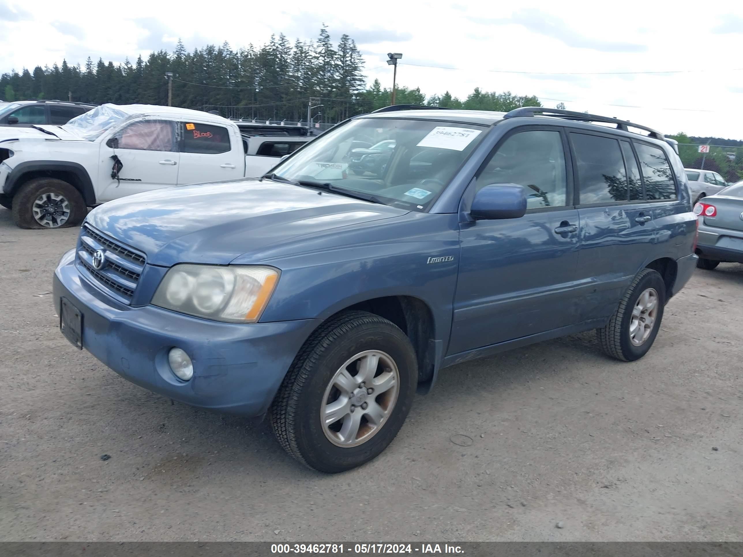 Photo 1 VIN: JTEHF21A830103493 - TOYOTA HIGHLANDER 