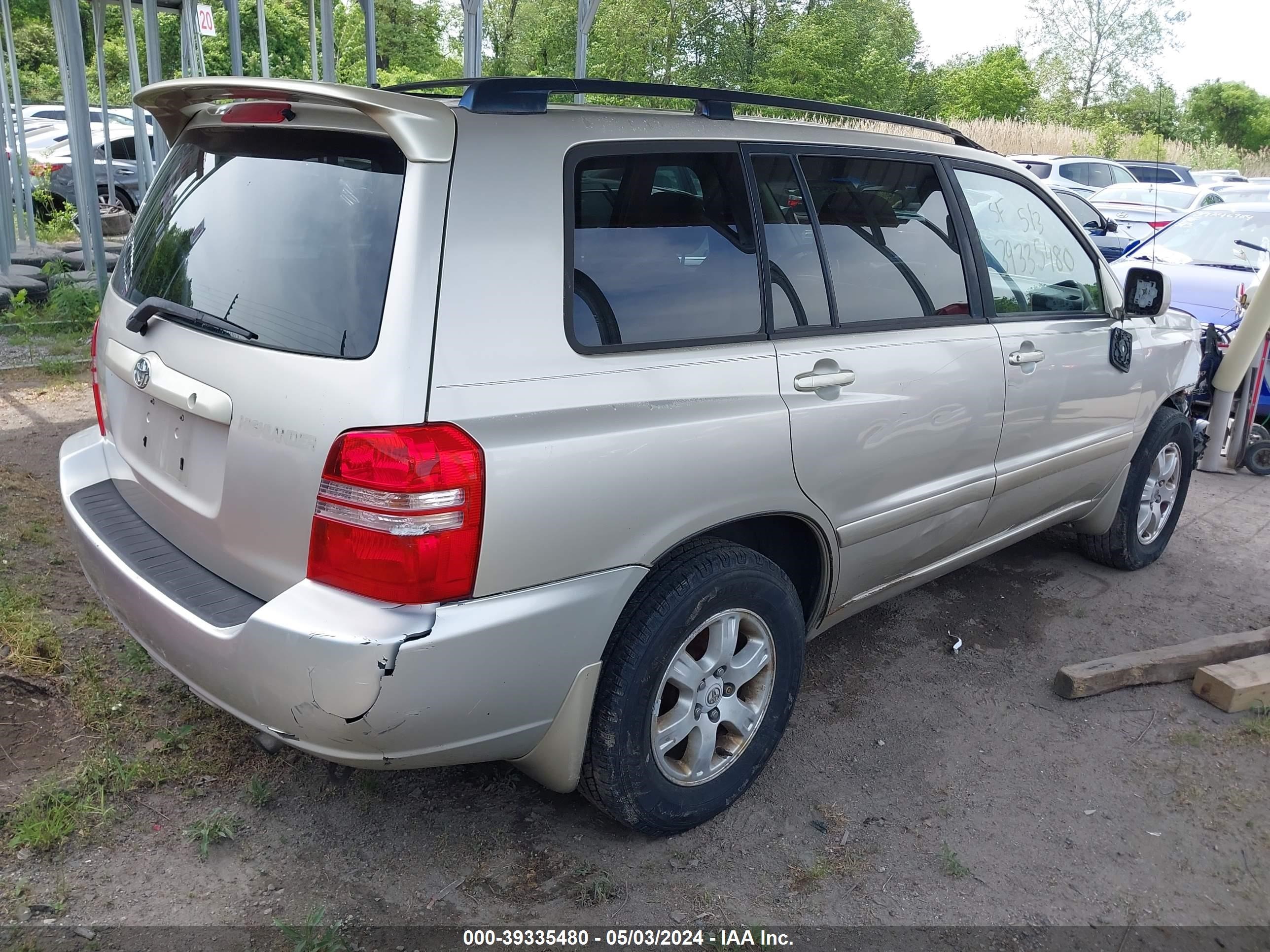 Photo 3 VIN: JTEHF21A920057591 - TOYOTA HIGHLANDER 