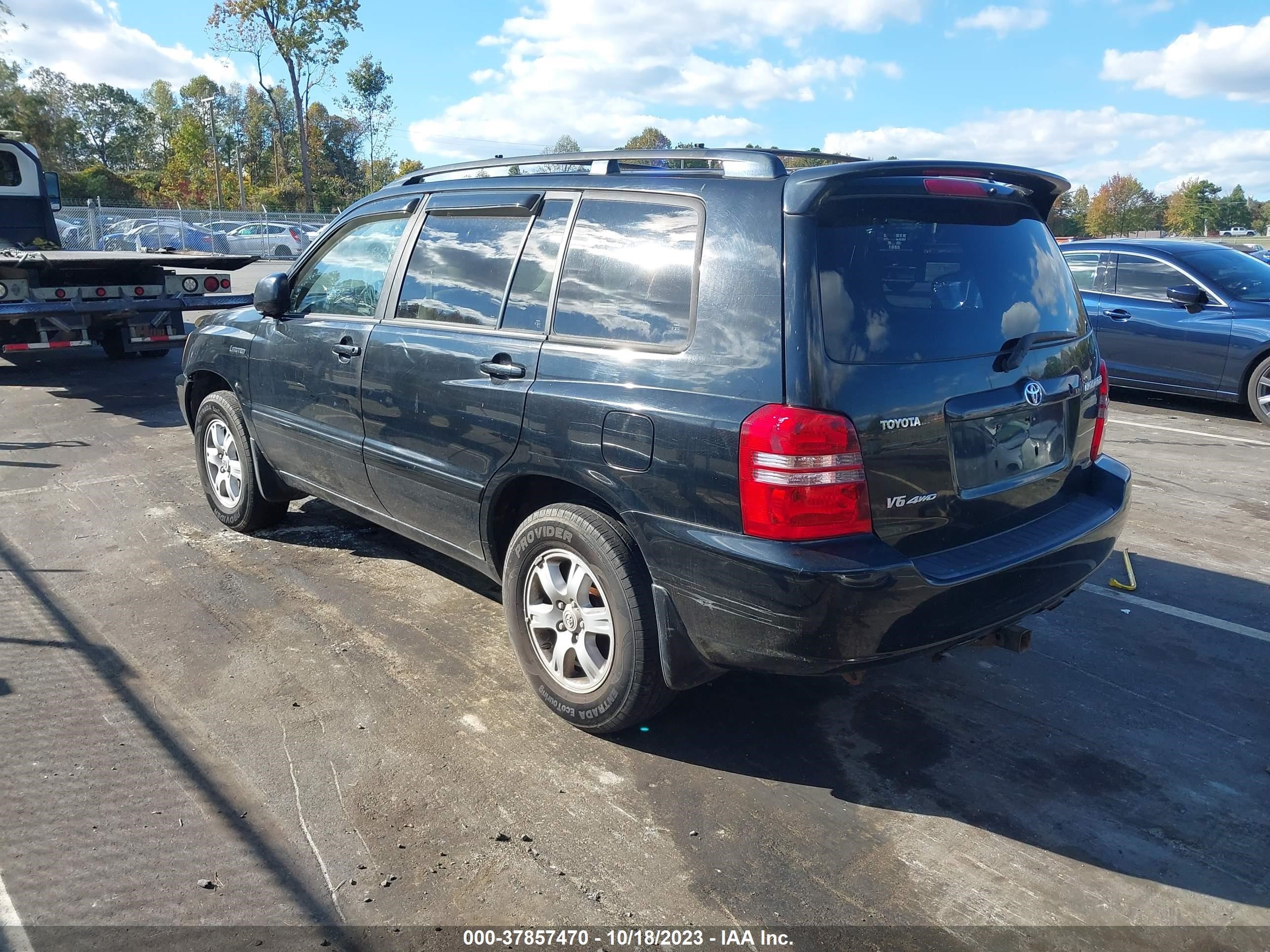 Photo 2 VIN: JTEHF21A930122070 - TOYOTA HIGHLANDER 