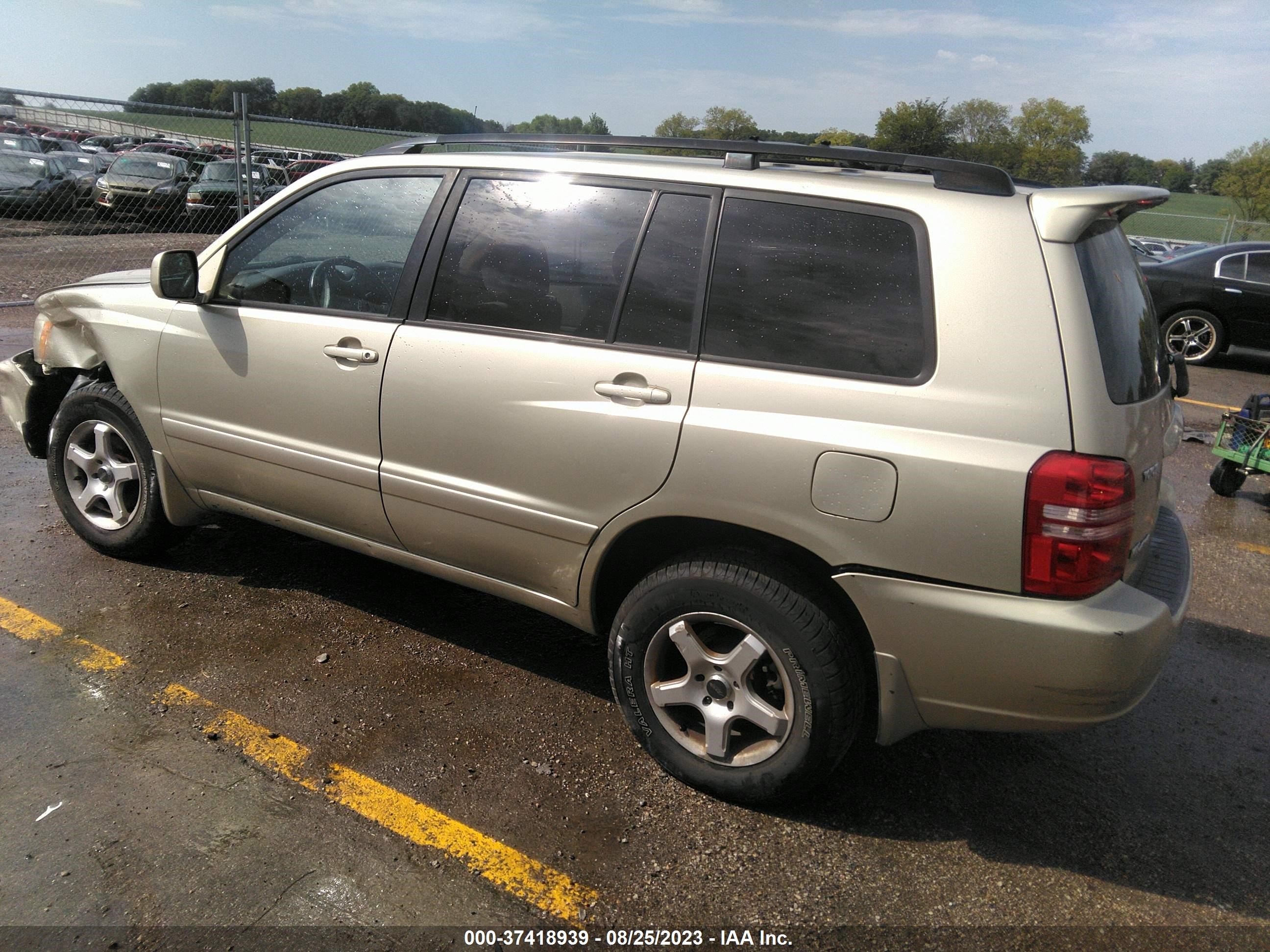 Photo 2 VIN: JTEHF21A930122960 - TOYOTA HIGHLANDER 