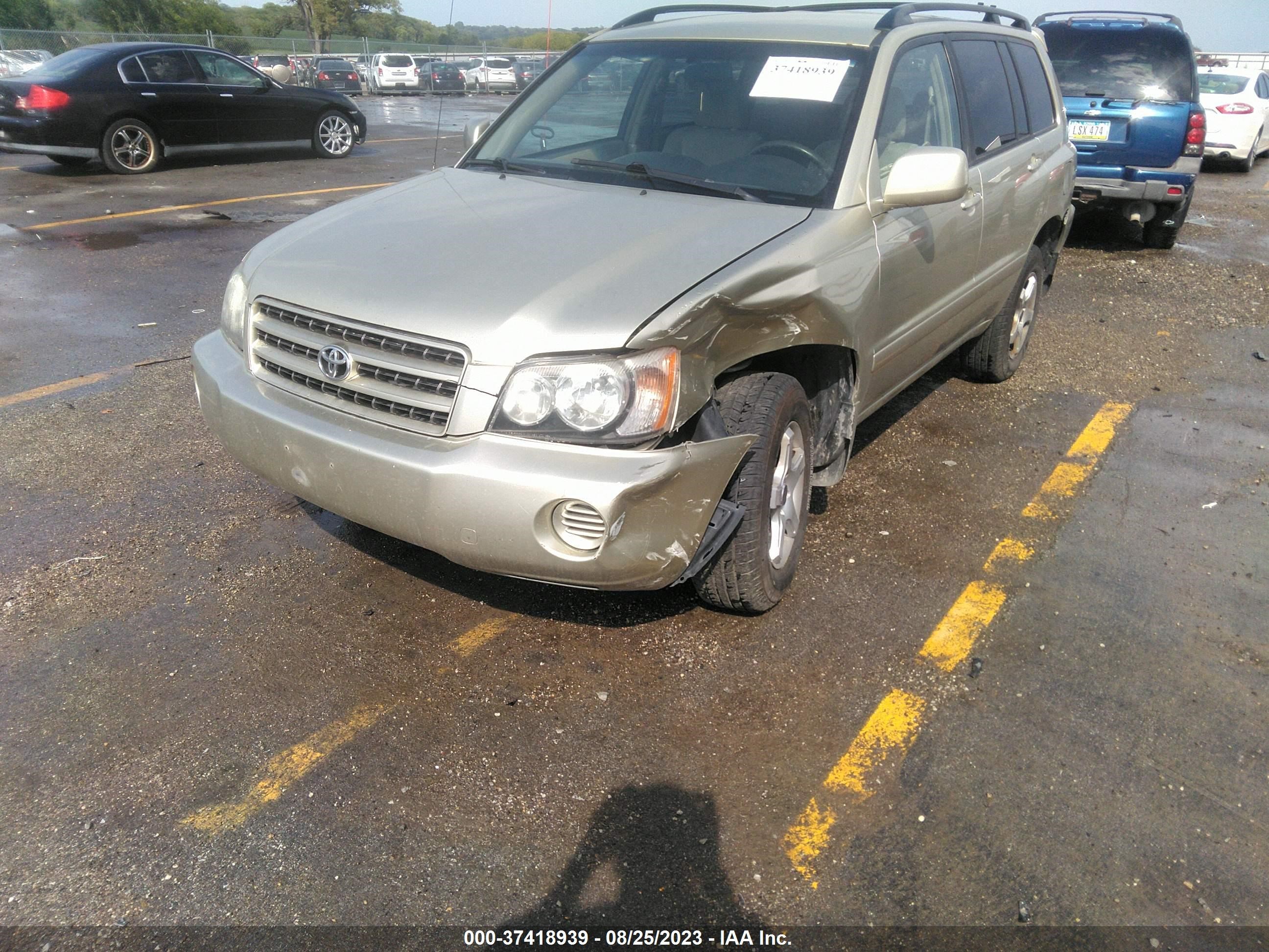 Photo 5 VIN: JTEHF21A930122960 - TOYOTA HIGHLANDER 