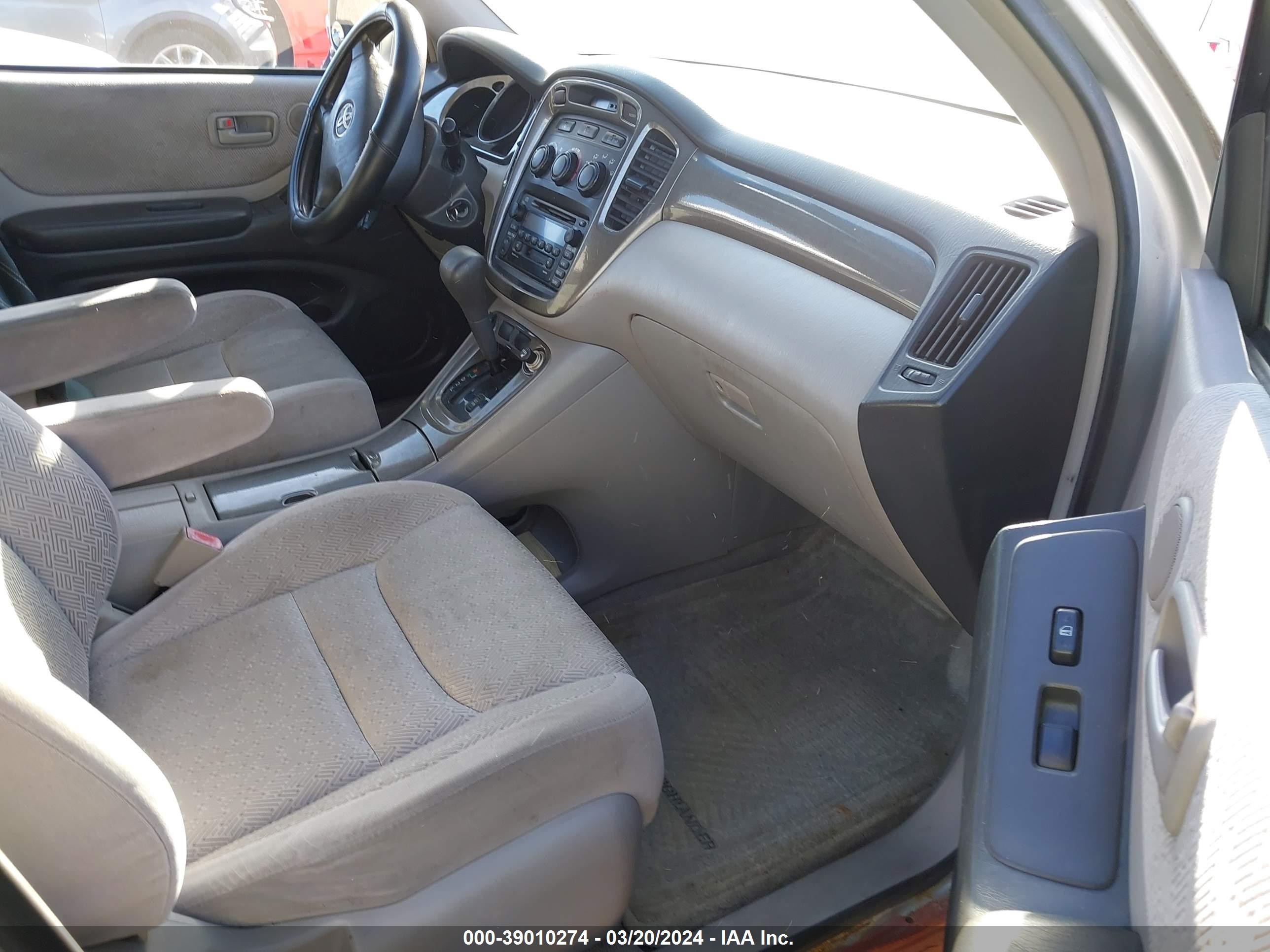 Photo 4 VIN: JTEHF21A930125096 - TOYOTA HIGHLANDER 