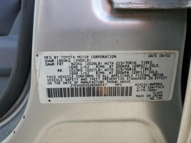 Photo 11 VIN: JTEHH20V226066547 - TOYOTA RAV4 