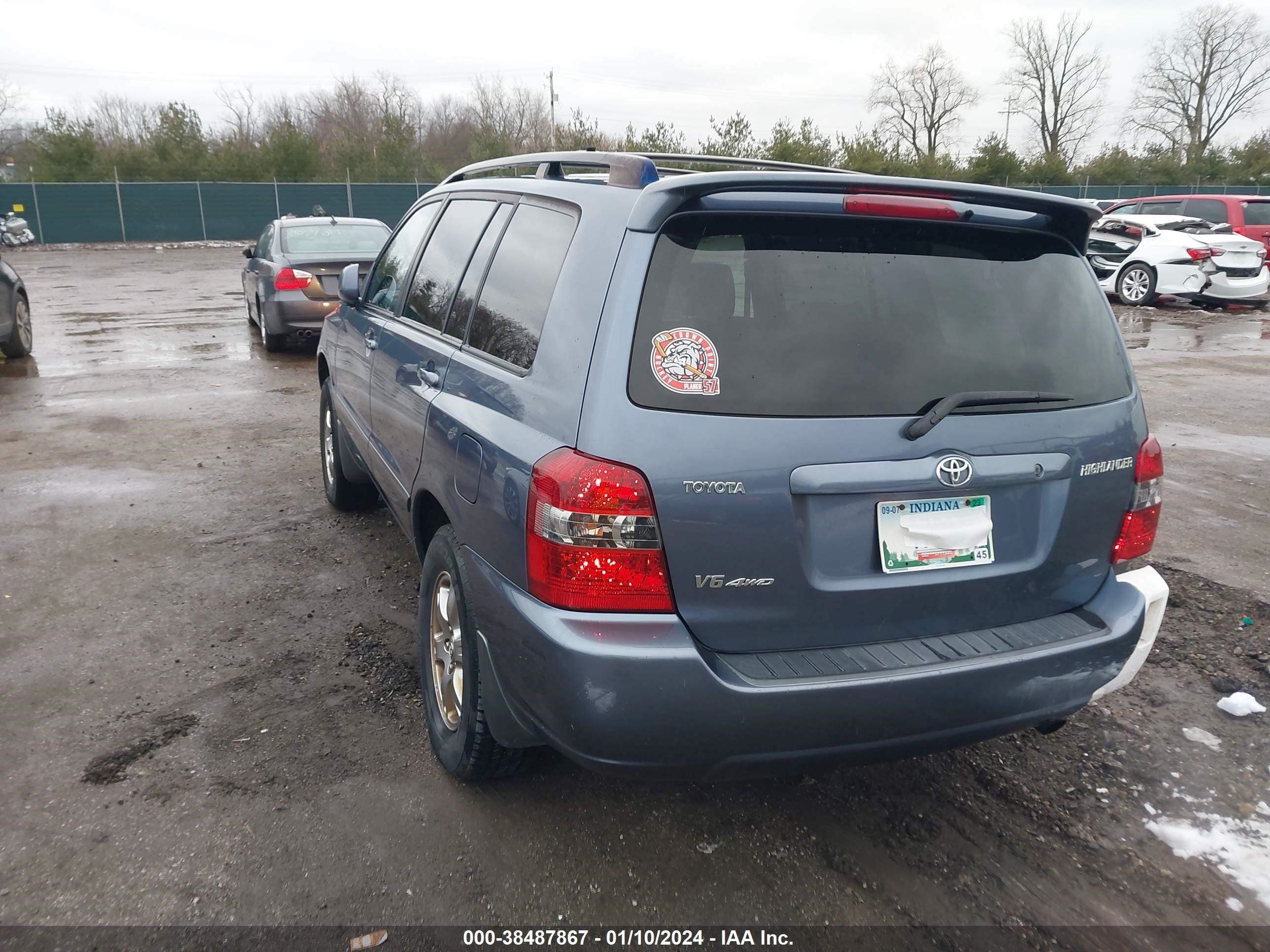 Photo 2 VIN: JTEHP21A870214211 - TOYOTA HIGHLANDER 