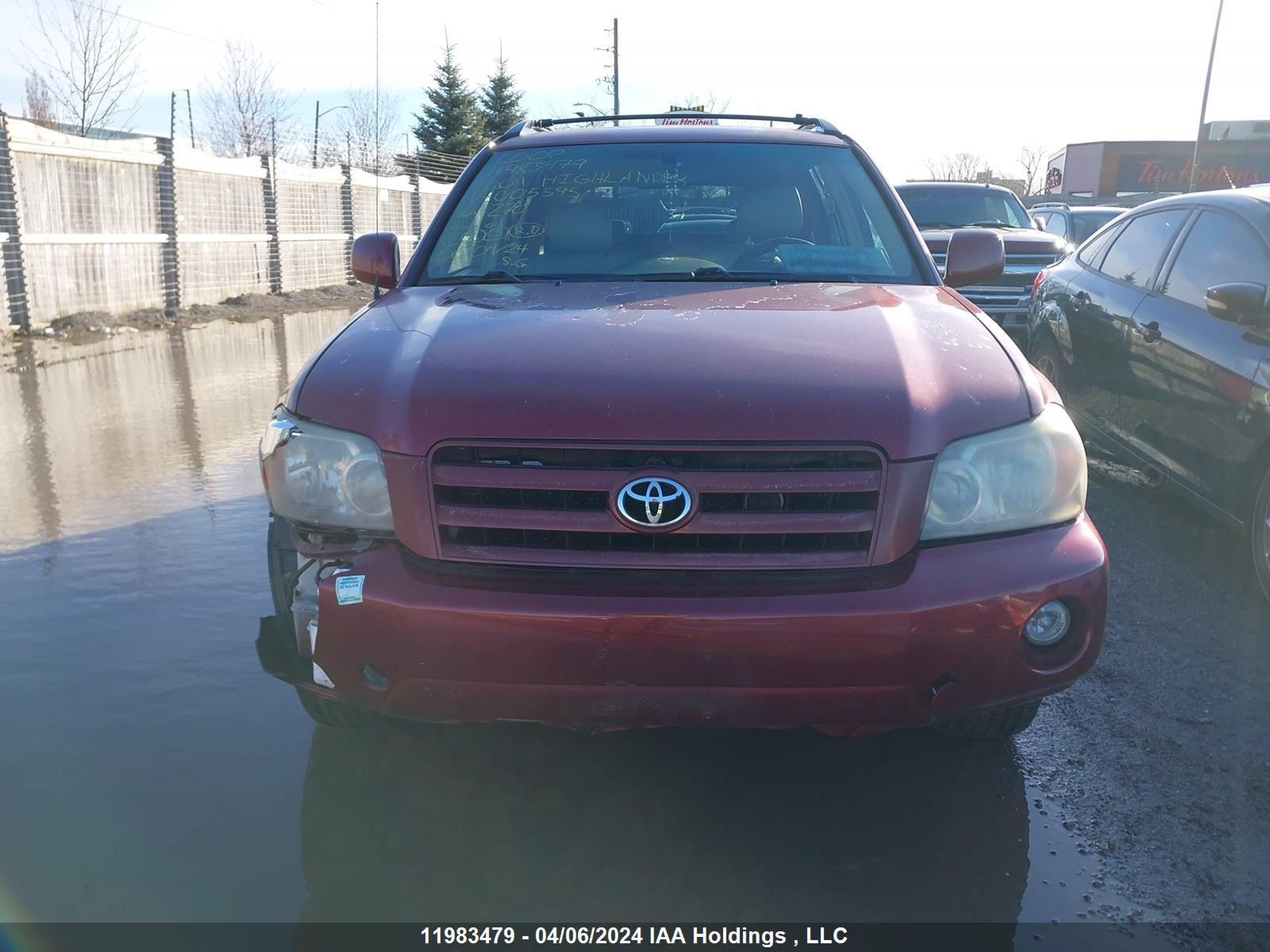 Photo 11 VIN: JTEHP21AX40005595 - TOYOTA HIGHLANDER 