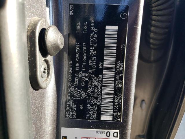 Photo 11 VIN: JTEMU5JRXM5854188 - TOYOTA 4RUNNER 