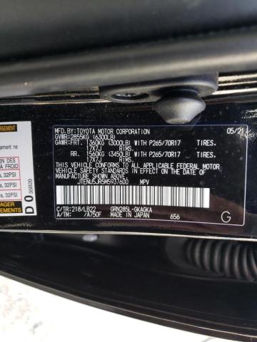 Photo 9 VIN: JTENU5JR5M5937600 - TOYOTA 4RUNNER SR 