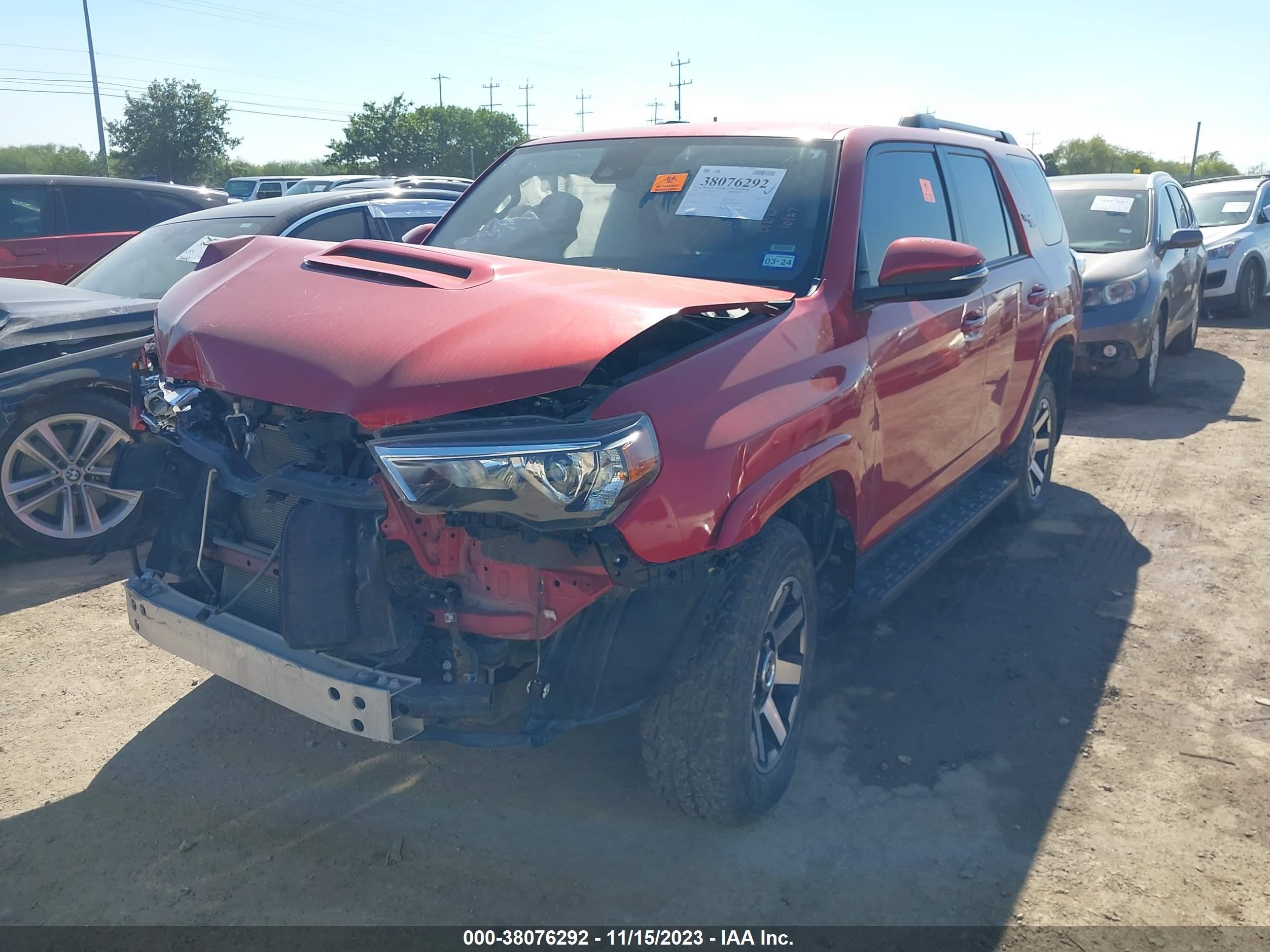 Photo 1 VIN: JTERU5JR6N6050536 - TOYOTA 4RUNNER 