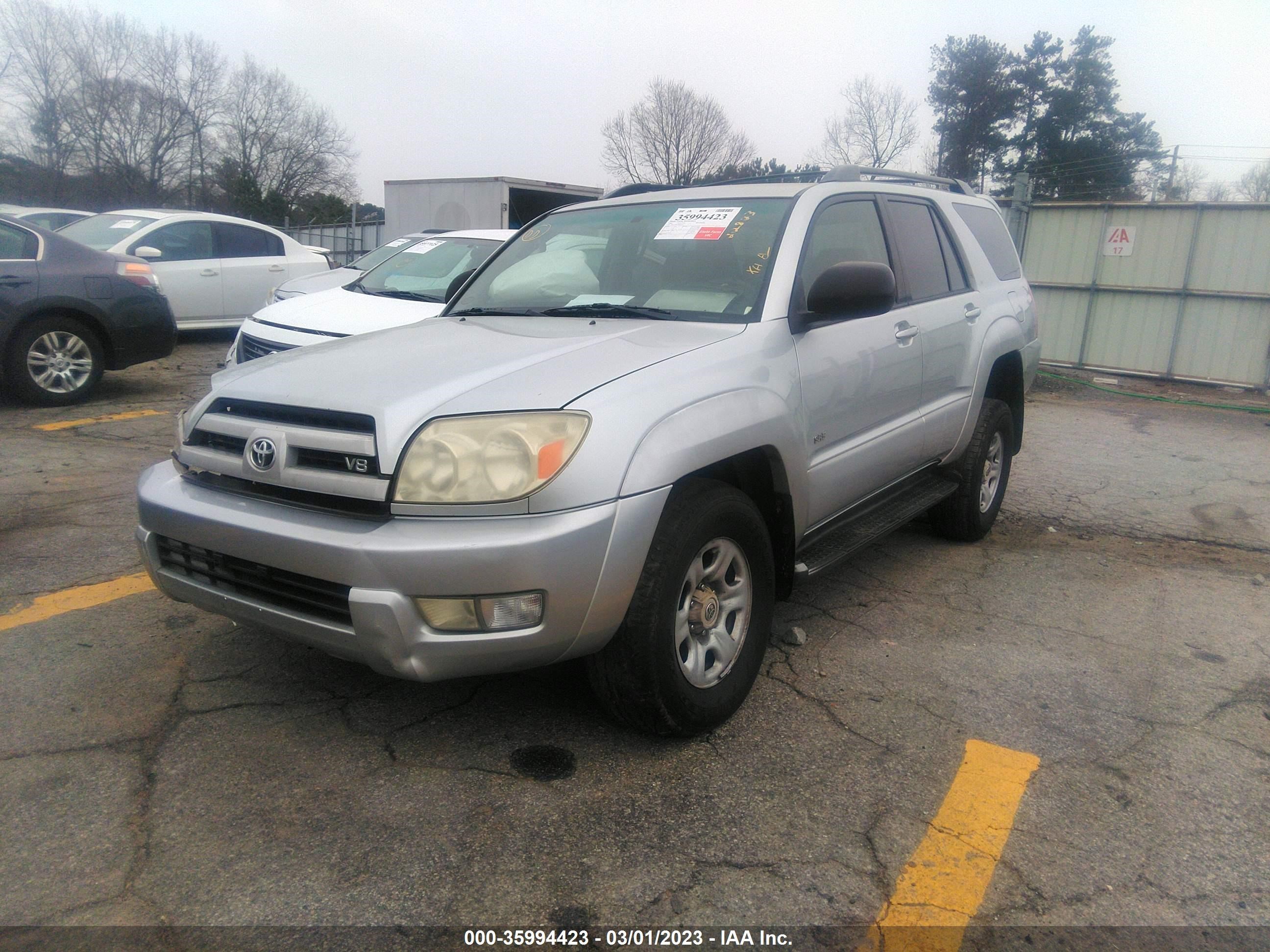 Photo 1 VIN: JTEZT14R538002616 - TOYOTA 4RUNNER 