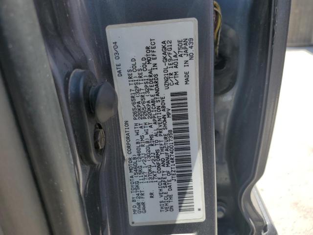 Photo 11 VIN: JTEZT14R740017358 - TOYOTA 4RUNNER SR 