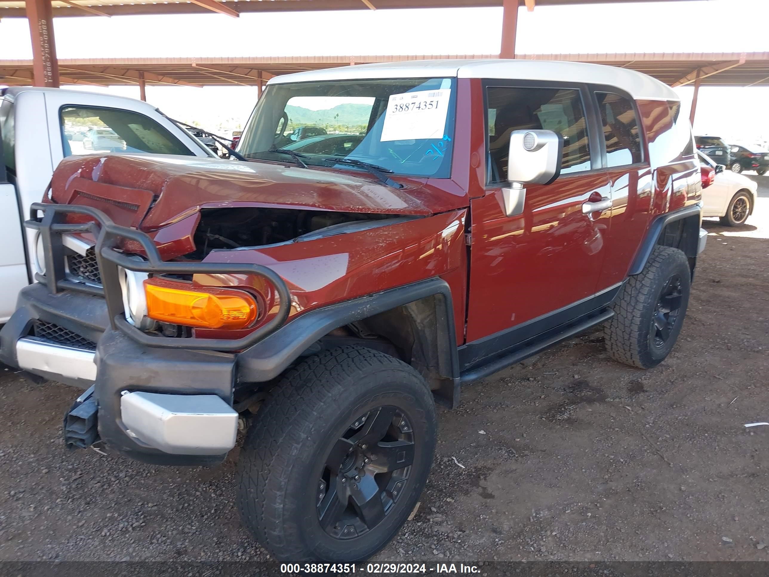 Photo 1 VIN: JTEZU11F28K001277 - TOYOTA FJ CRUISER 