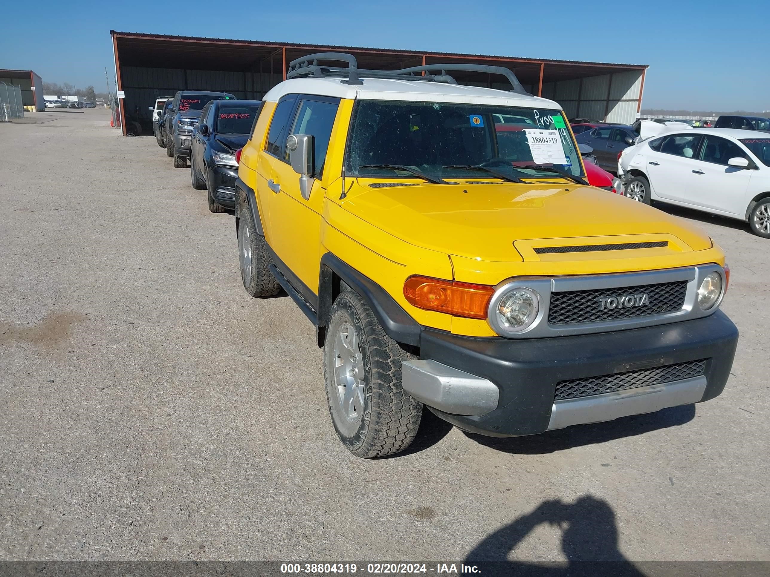 Photo 0 VIN: JTEZU11F870002654 - TOYOTA FJ CRUISER 