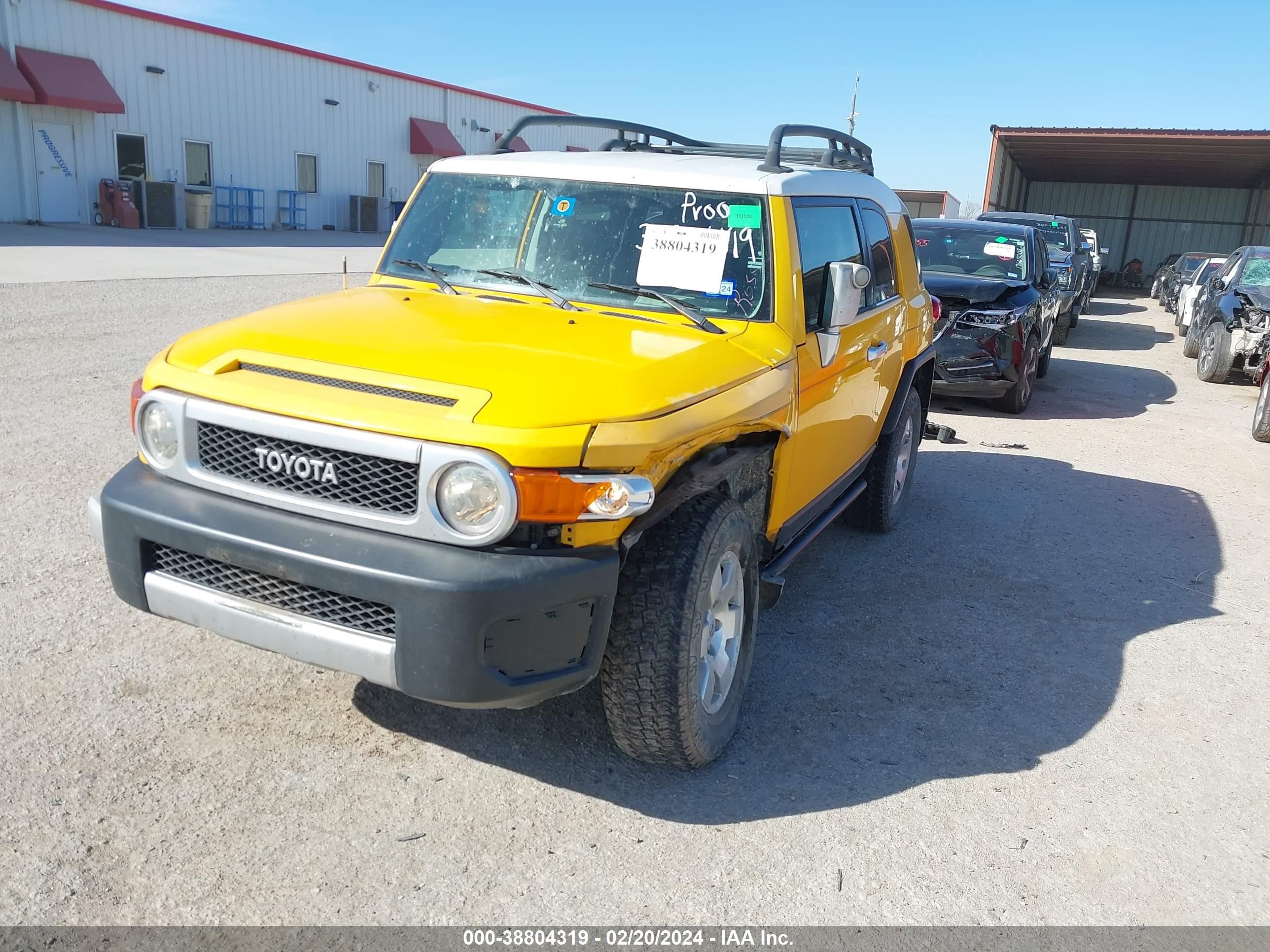 Photo 1 VIN: JTEZU11F870002654 - TOYOTA FJ CRUISER 