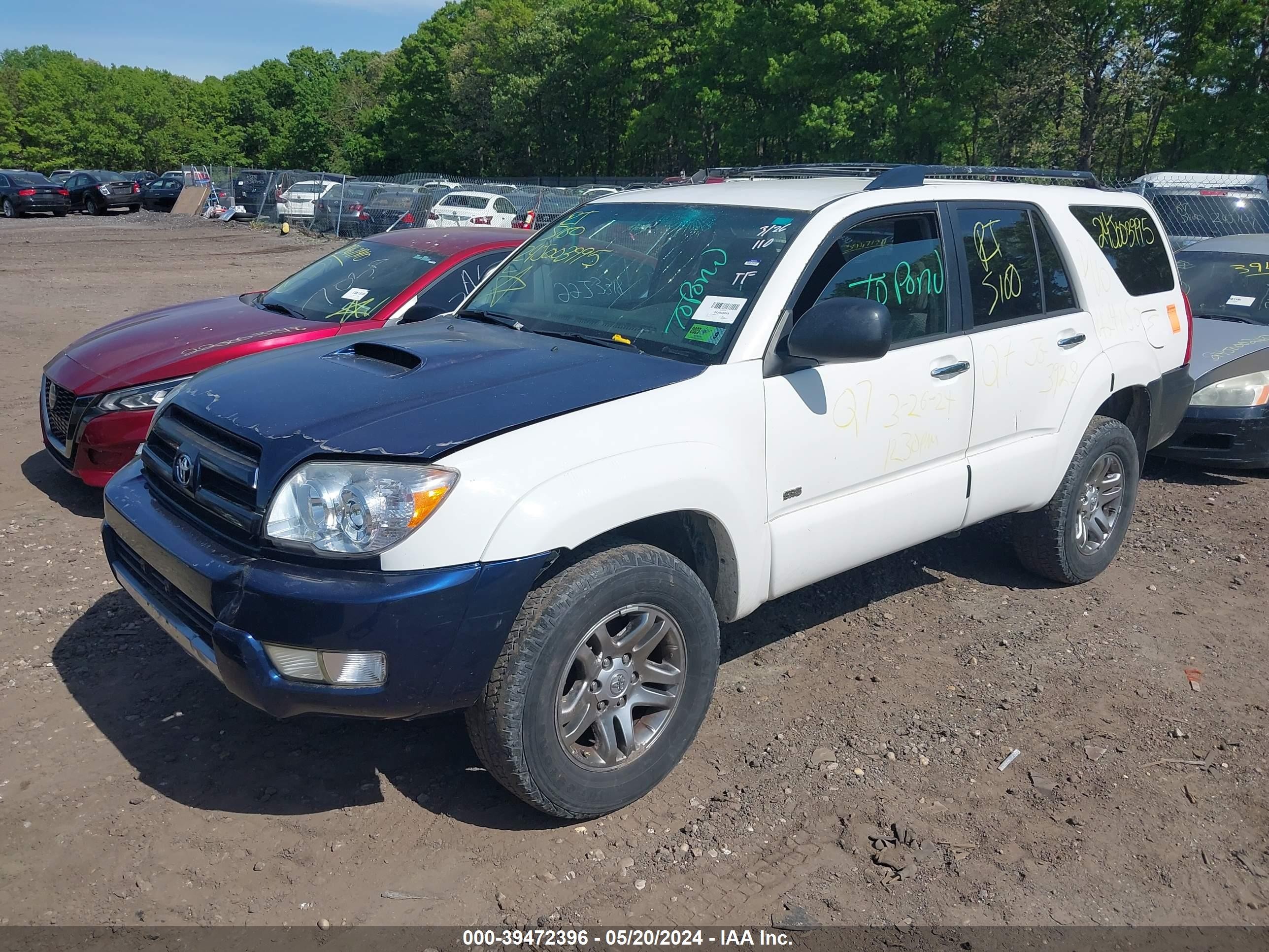 Photo 1 VIN: JTEZU14R168050356 - TOYOTA 4RUNNER 