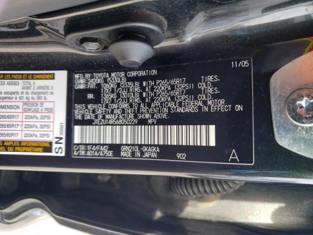 Photo 12 VIN: JTEZU14R568050229 - TOYOTA 4RUNNER 