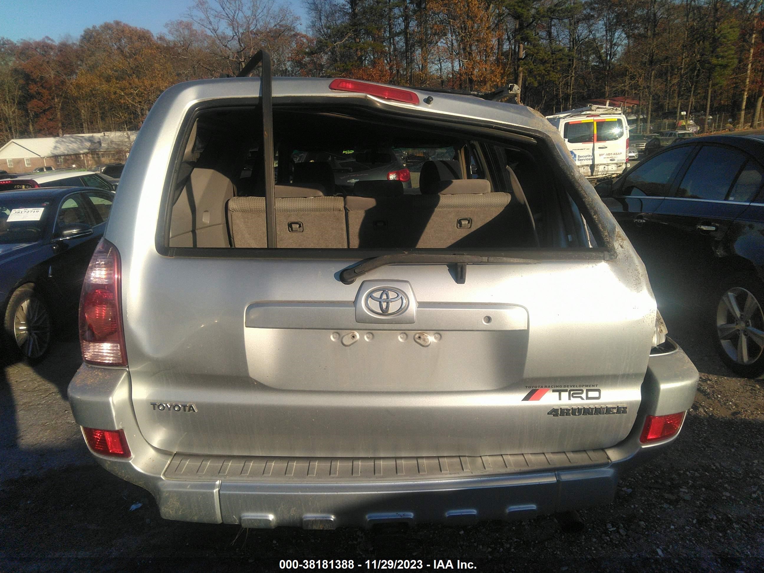 Photo 15 VIN: JTEZU14R750055154 - TOYOTA 4RUNNER 