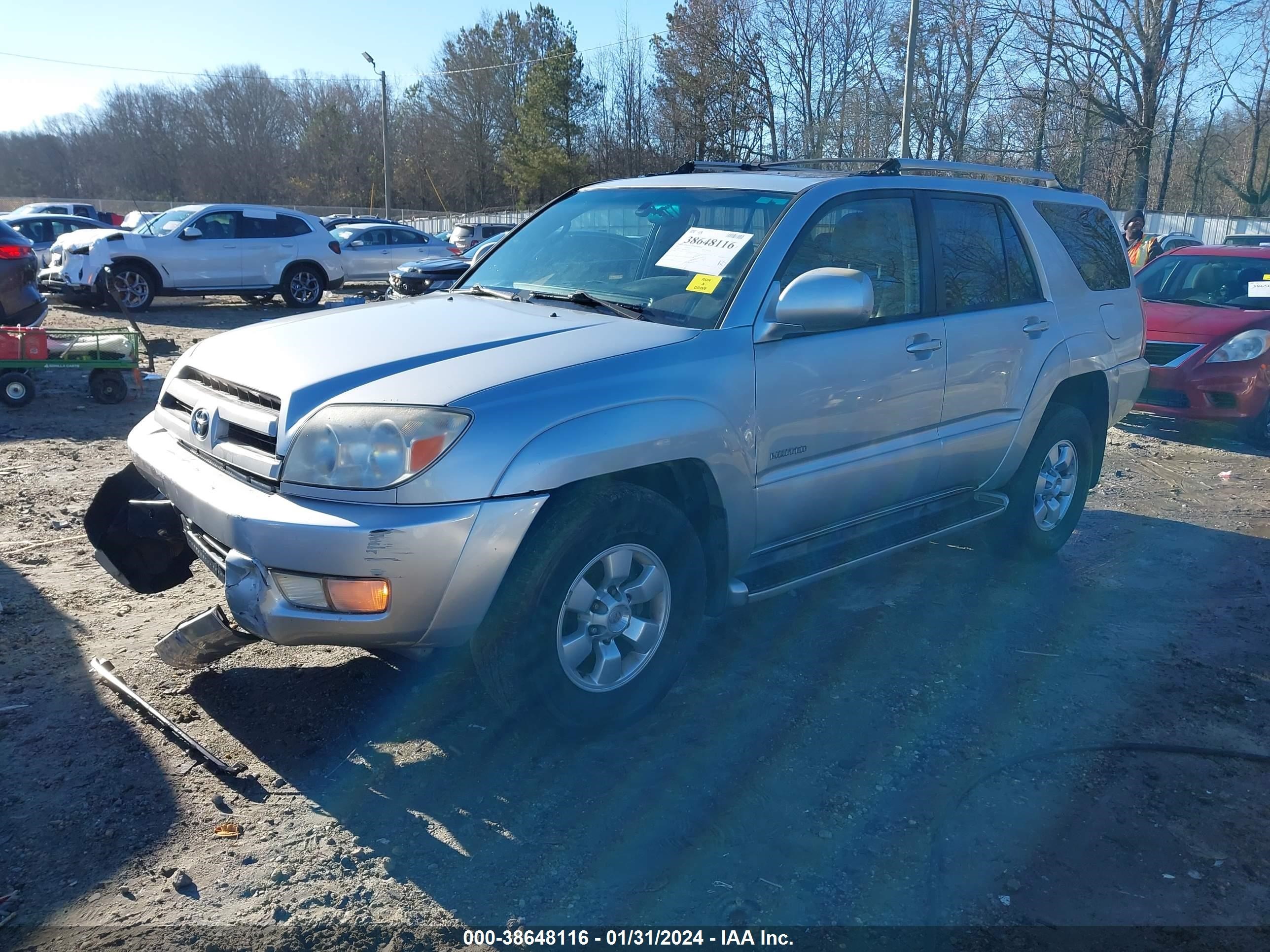 Photo 1 VIN: JTEZU17R038005318 - TOYOTA 4RUNNER LI 