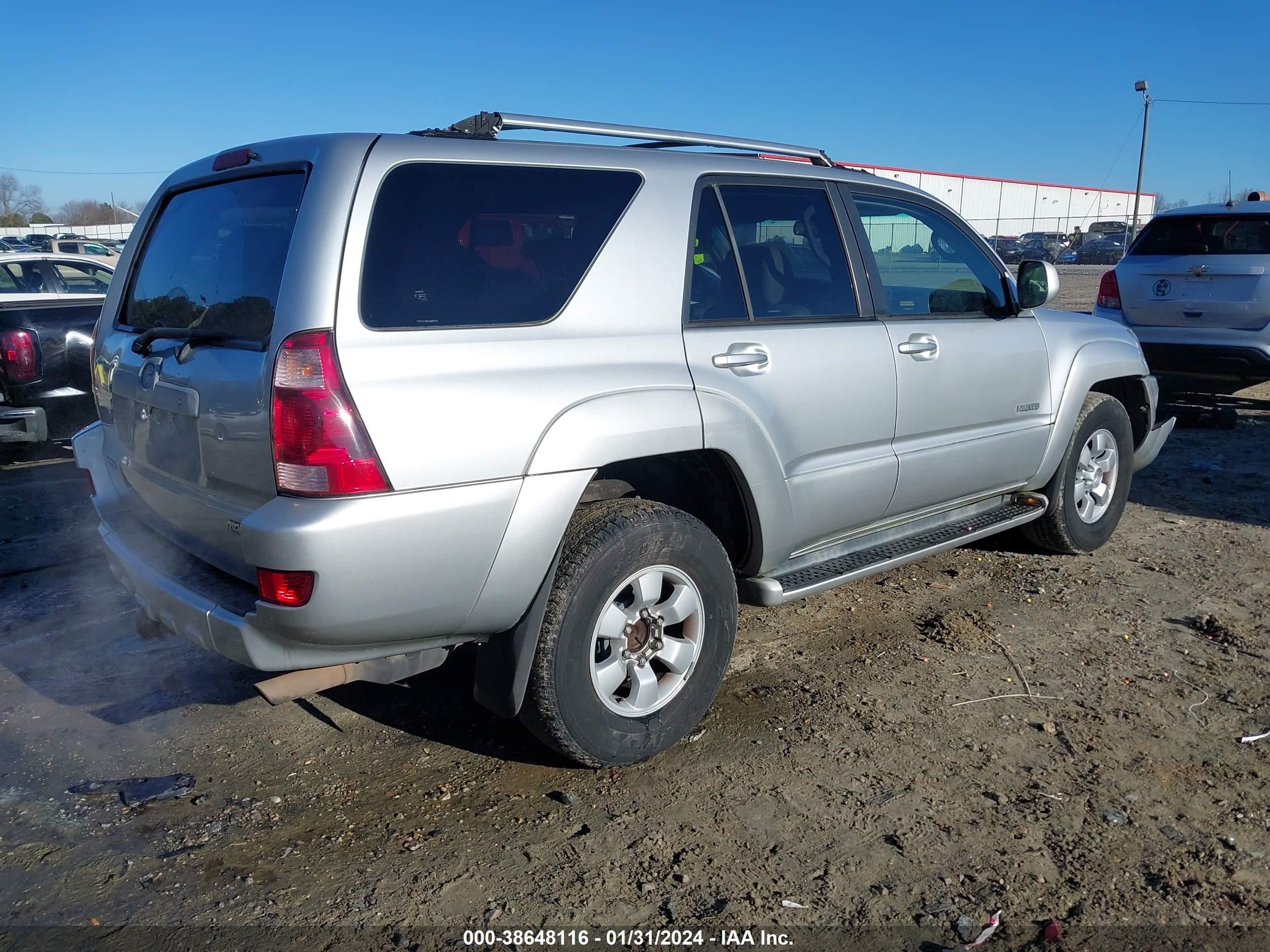 Photo 3 VIN: JTEZU17R038005318 - TOYOTA 4RUNNER LI 