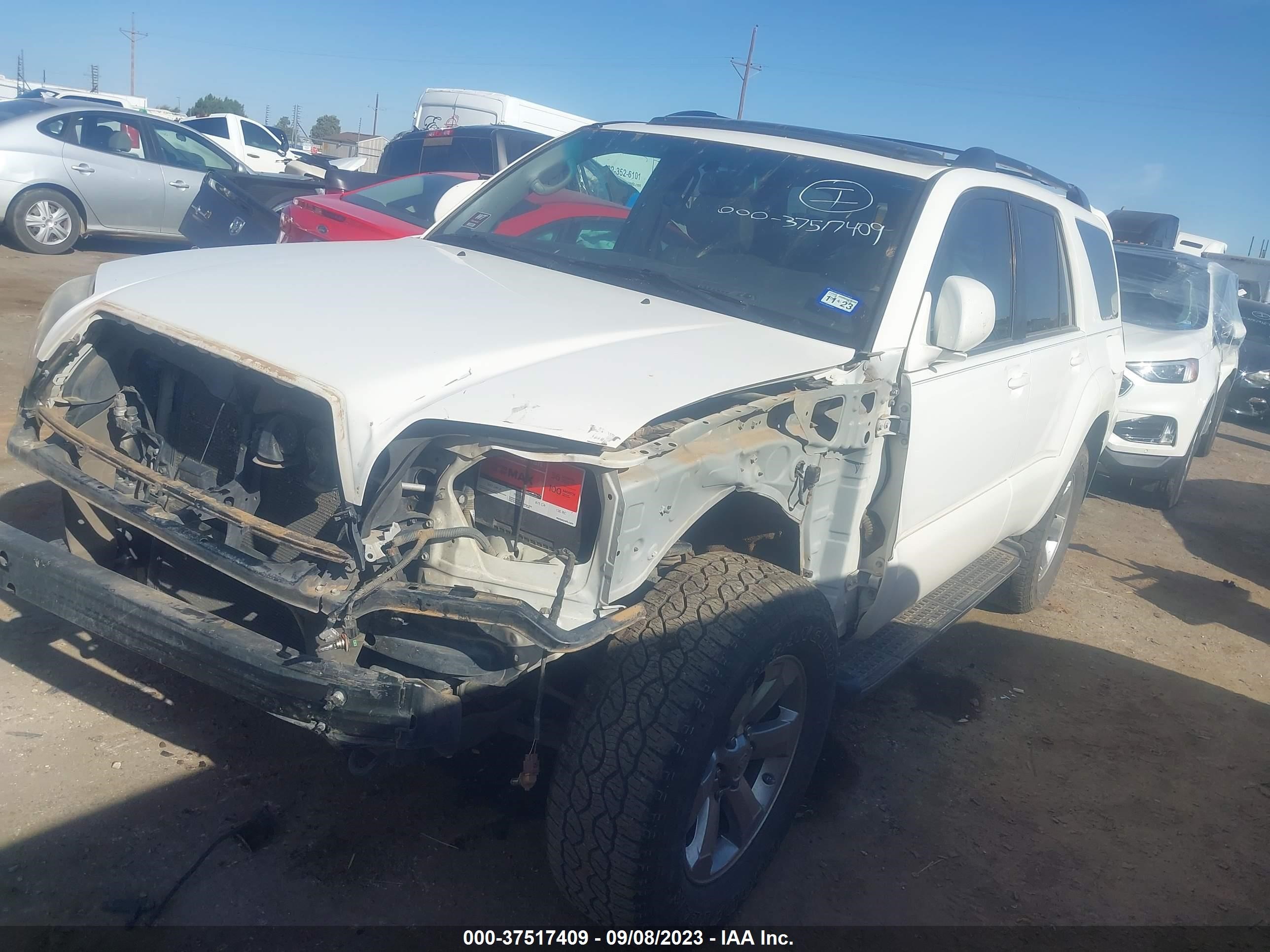 Photo 1 VIN: JTEZU17R48K005932 - TOYOTA 4RUNNER 