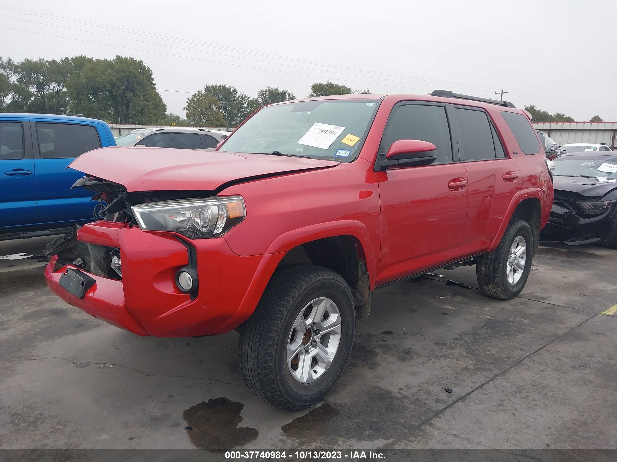 Photo 1 VIN: JTEZU5JR1J5166727 - TOYOTA 4RUNNER 